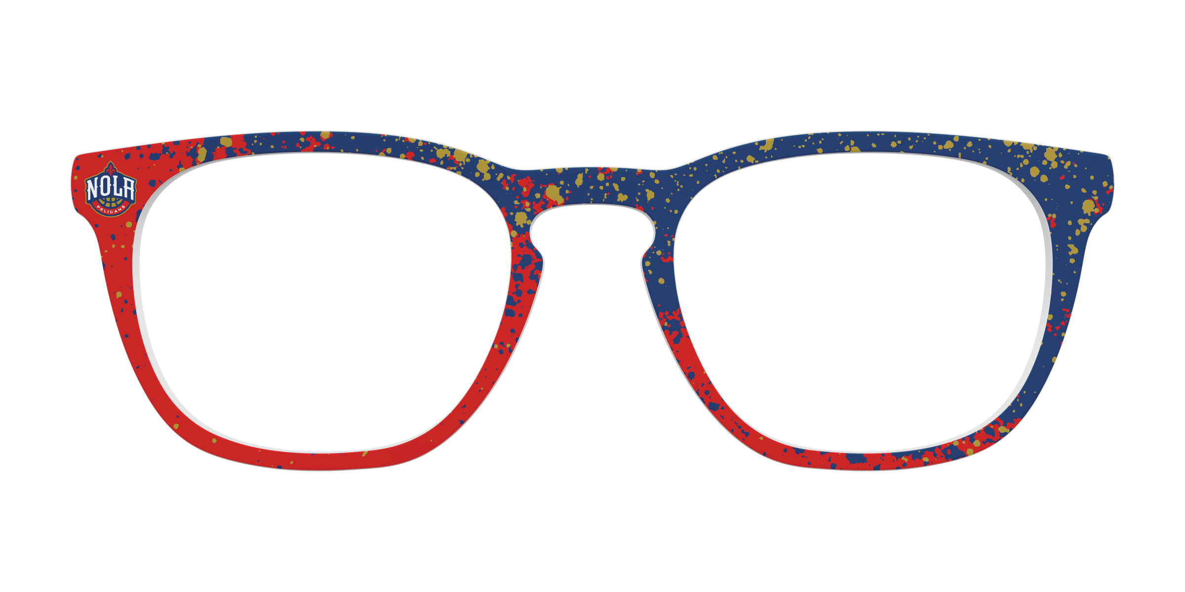 Pair Eyewear School Spirit Pelicans top occhiali blu oro