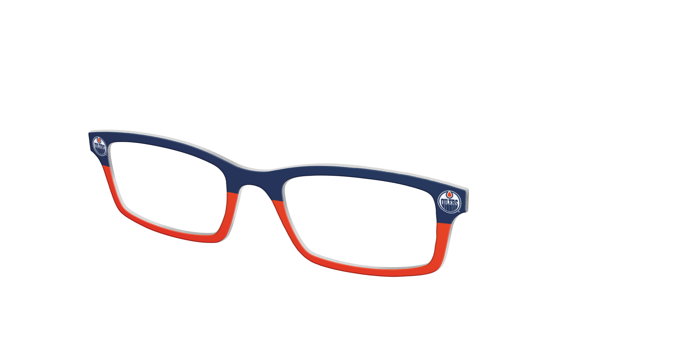 Pair Eyewear School Spirit Oilers Split cover occhiali blu