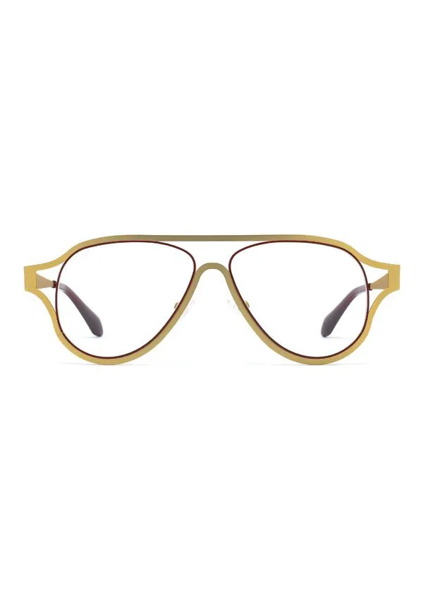 Ouyuan JD9003 montatura occhiali aviatore metallo