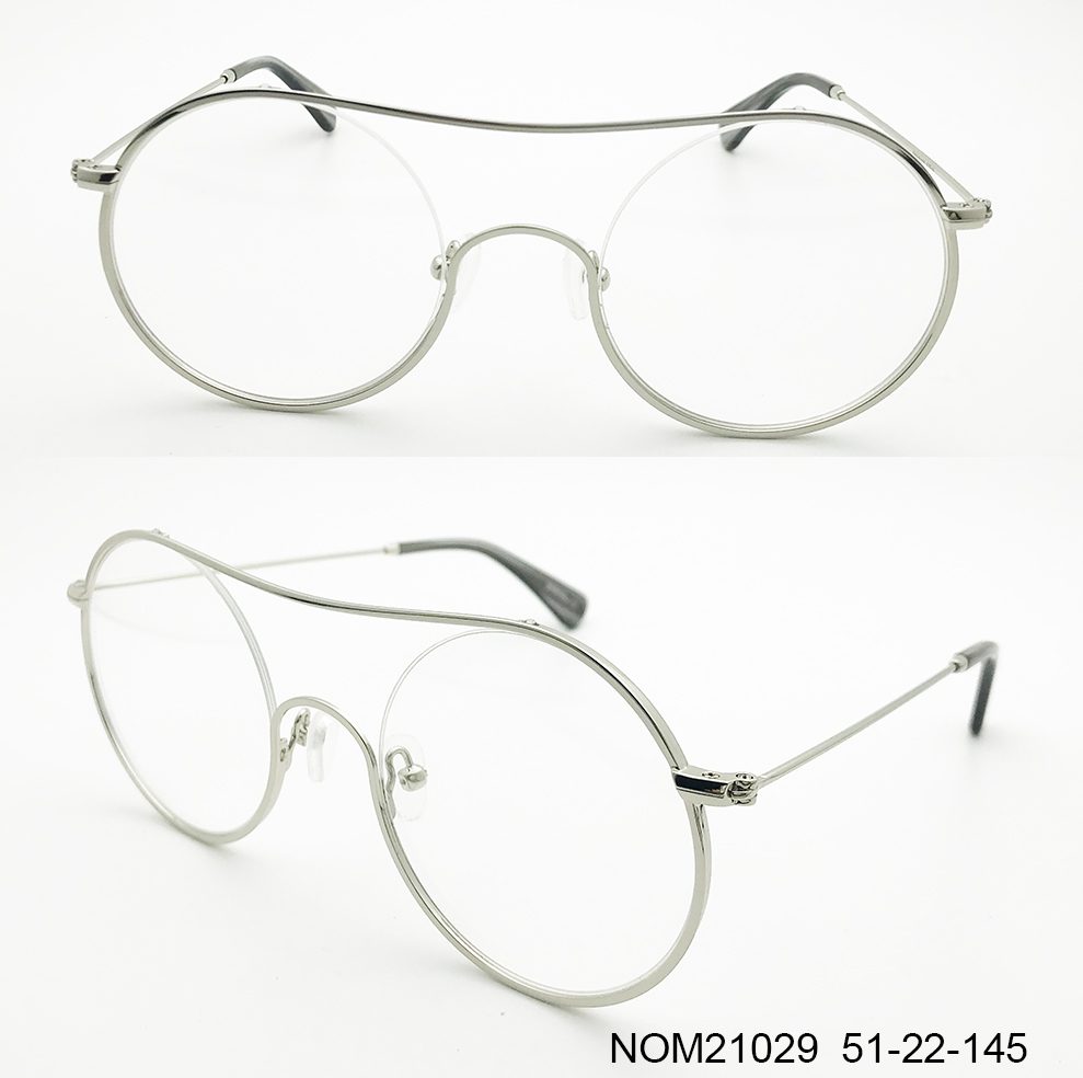 Ouyuan NOM21029 montatura occhiali vista acciaio unisex