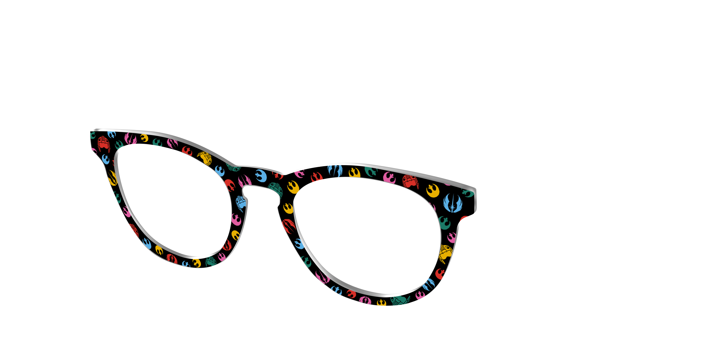 Pair Eyewear Collabs Star Wars Rainbow Icons top magnetico