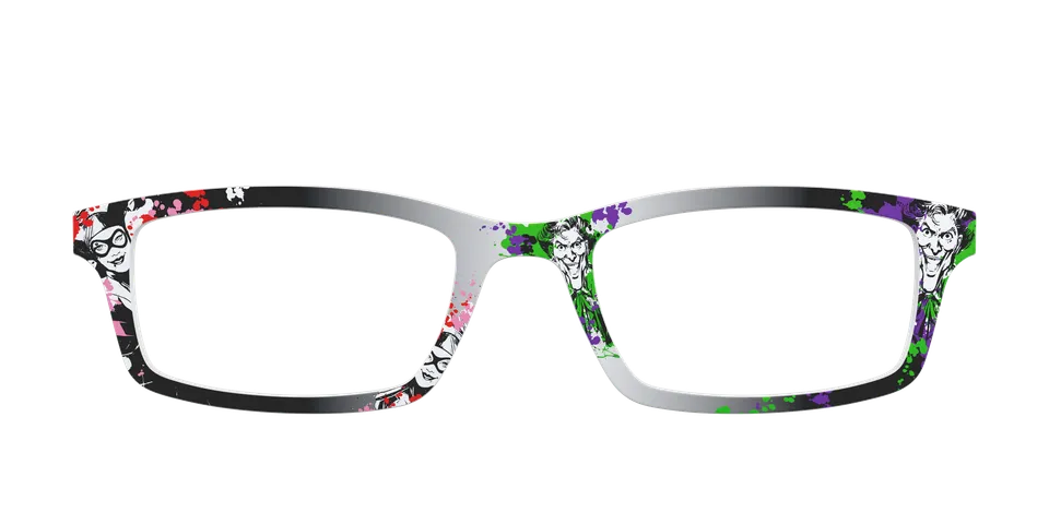 Pair Eyewear Collabs The Harley Quinn The Joker Top Nero