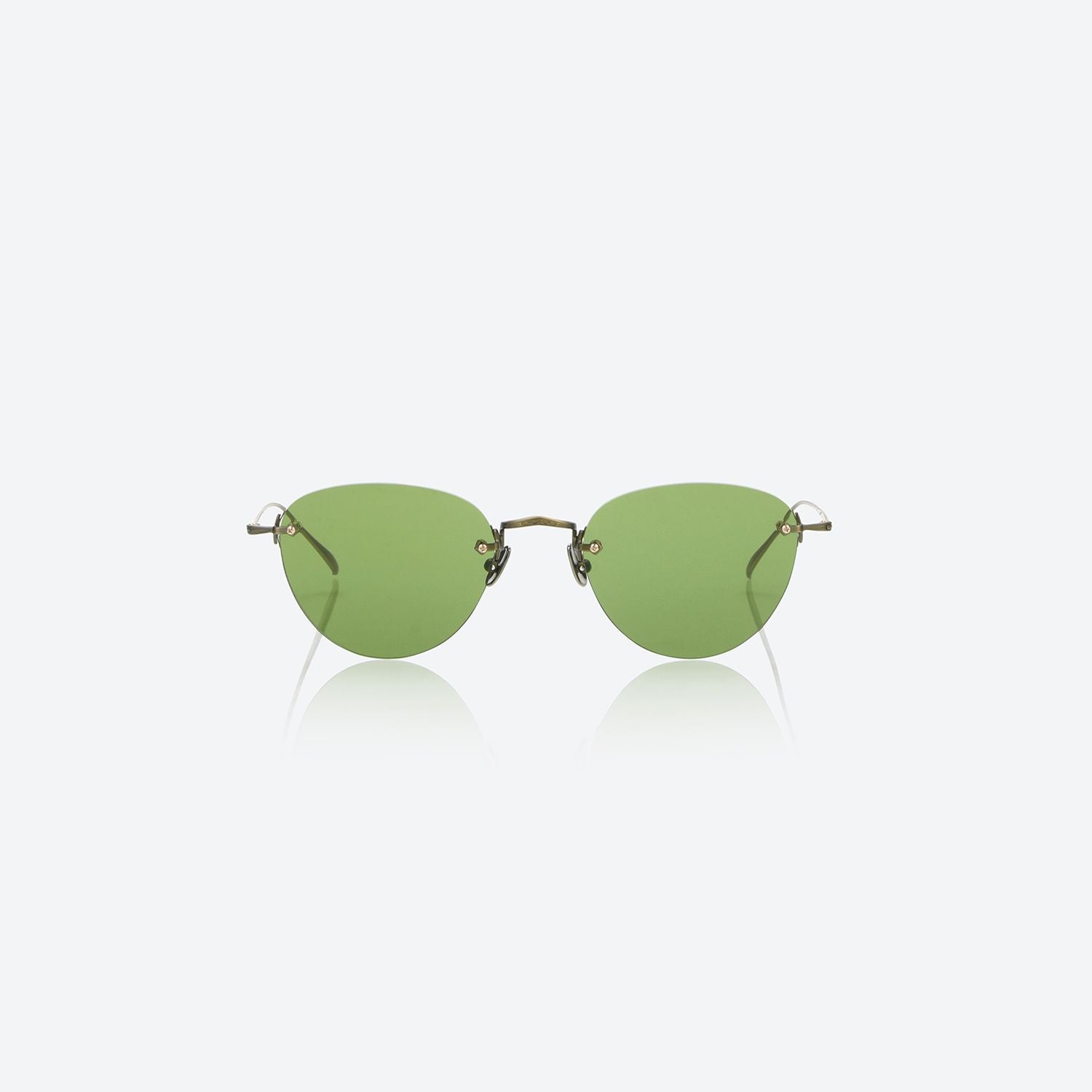 Monokol Burbon MK170 C2 occhiali da sole rotondi titanio