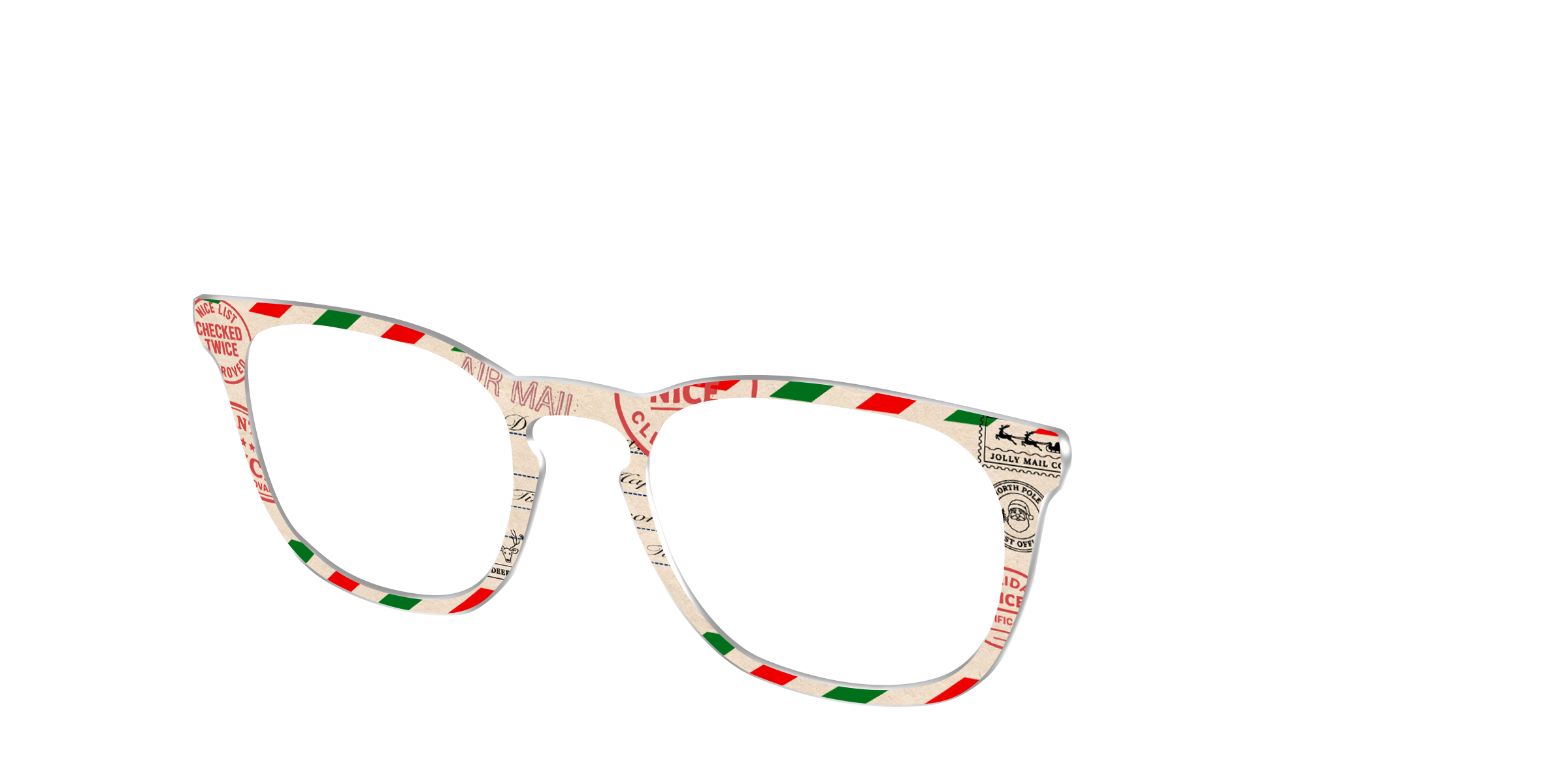 Pair Eyewear Design Tops Letter to Santa top magnetico Natale