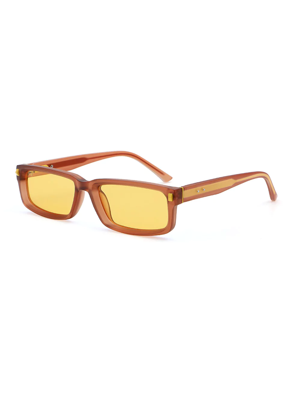 Ouyuan S309812 occhiali sole rettangolari polarizzati PC 62-19-145