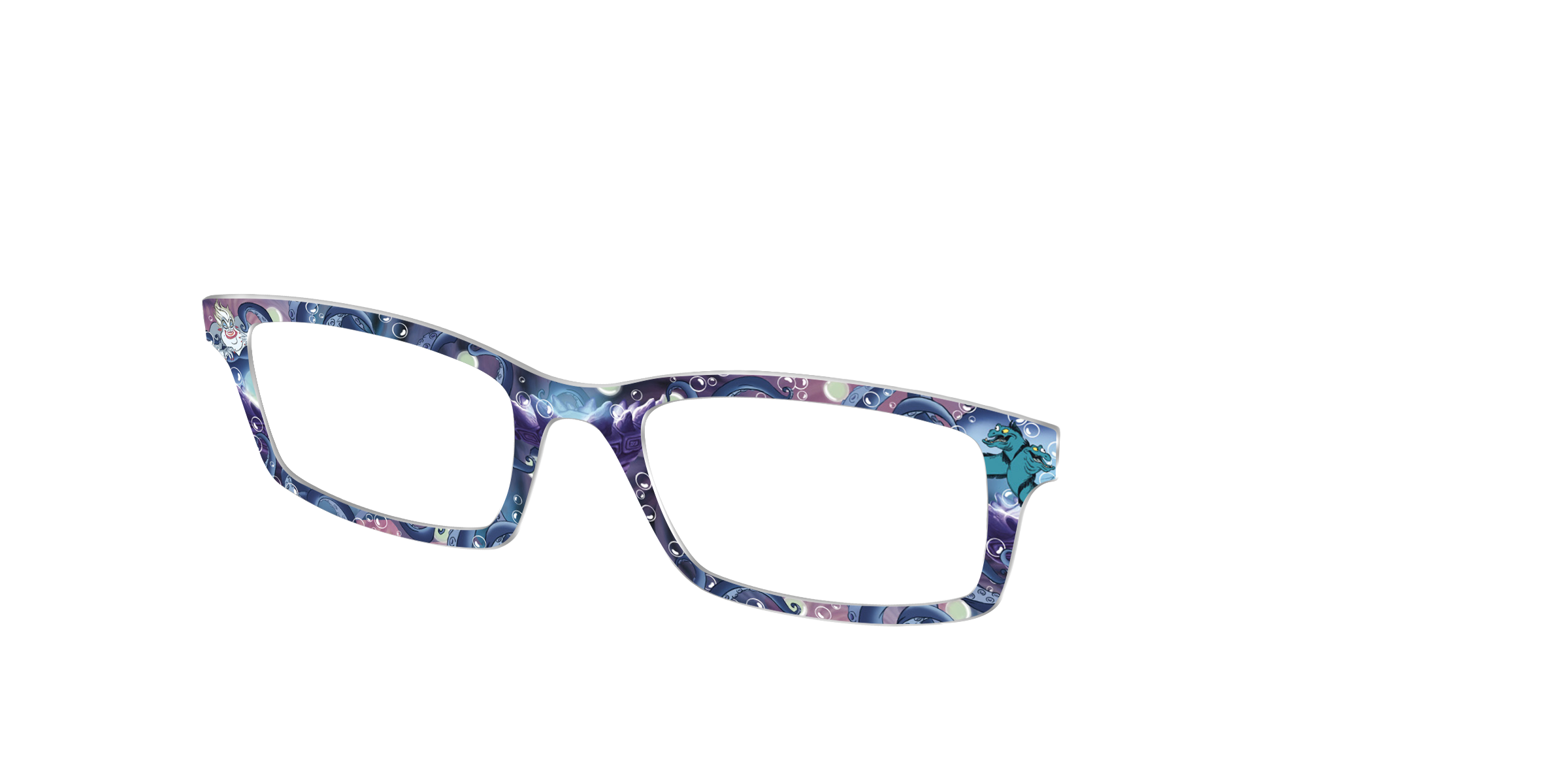 Pair Eyewear Collabs Poor Unfortunate Souls top frame viola