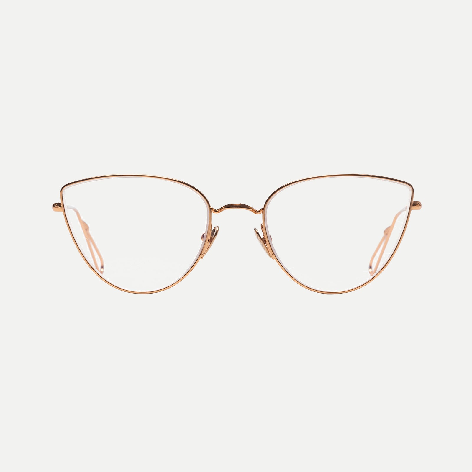 AHLEM Place Mireille occhiali da vista Champagne cat eye