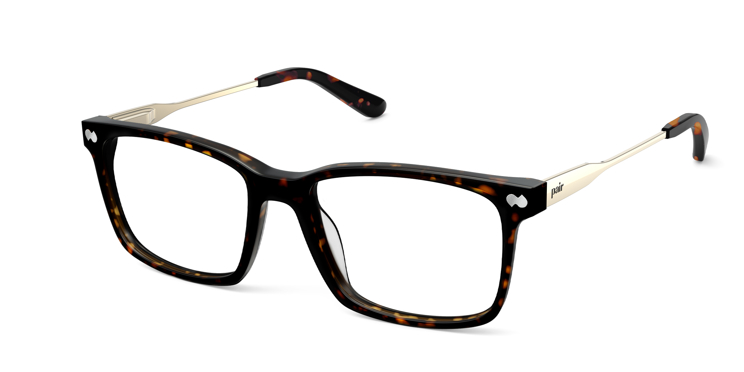Pair Eyewear Kirby Mixed montatura vista Crystal Clear