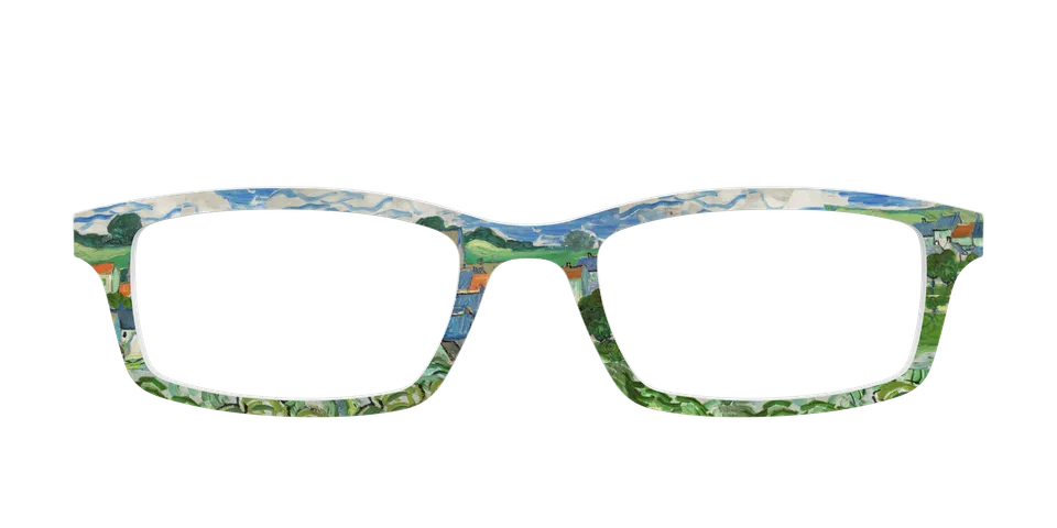 Pair Eyewear Collabs View of Auvers-Sur-Oise top occhiali VG27