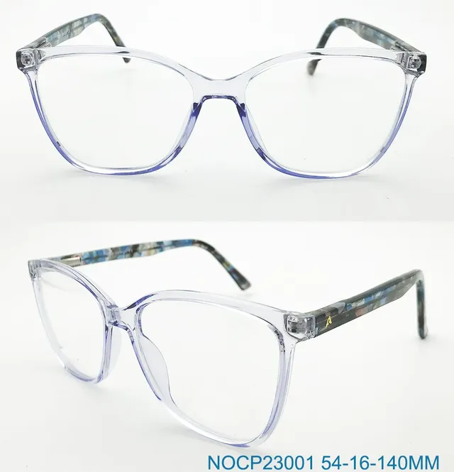 Ouyuan NOCP23001 montatura blu navy aste maculate CP