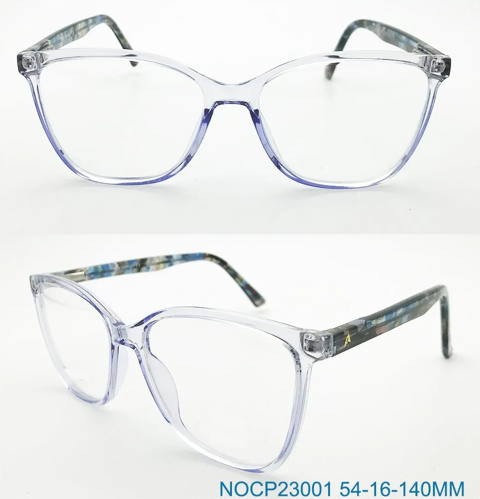 Ouyuan NOCP23001 montatura blu navy aste maculate CP