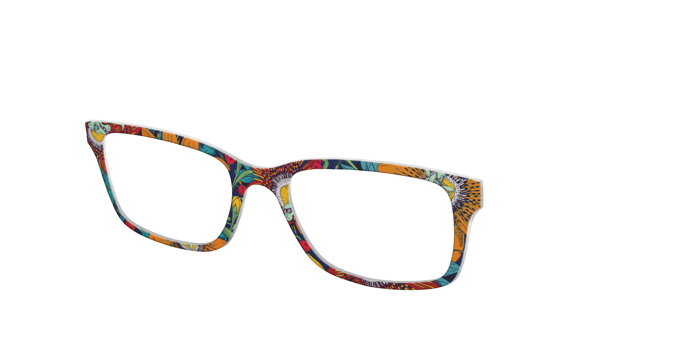 Pair Eyewear Collabs Passiflora Mexicana topper floreale