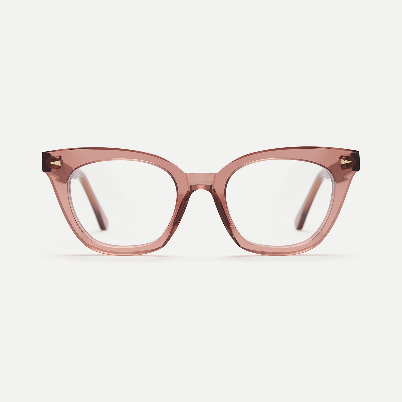 AHLEM Tunis occhiali da vista Old Rose cat eye acetato