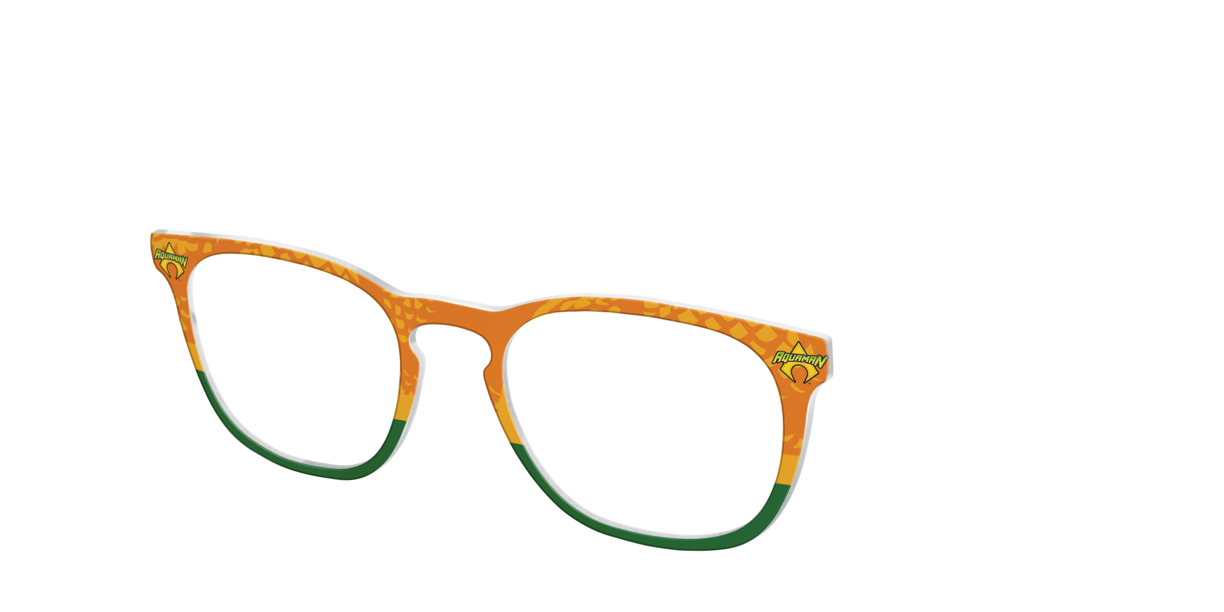 Pair Eyewear Collabs The Aquaman top verde arancione