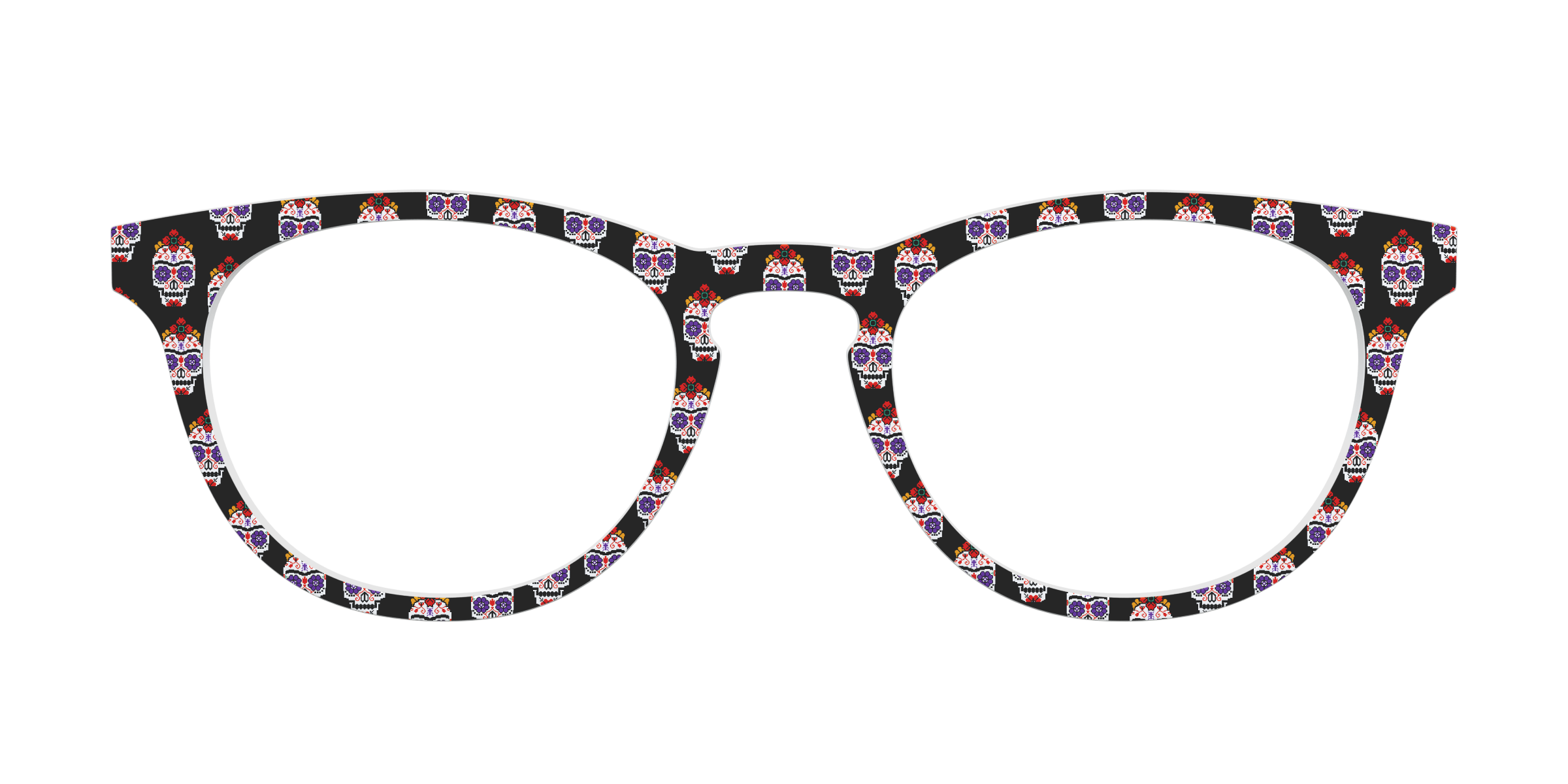 Pair Eyewear Collabs Frida Sugar Skulls topper occhiali FK11