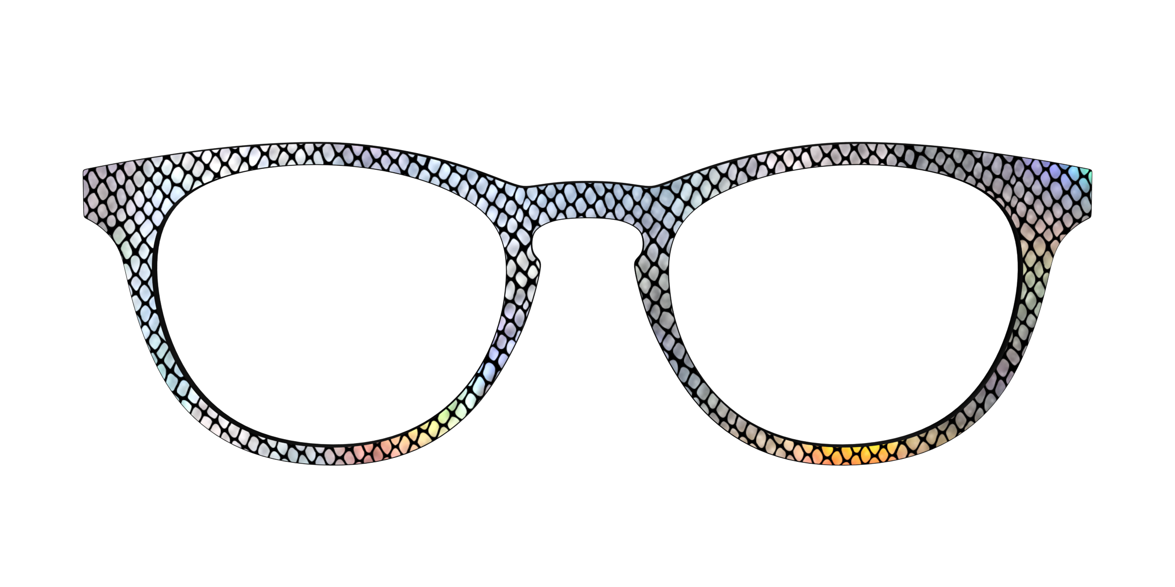 Pair Eyewear Design Tops The Iridescent Serpent top per occhiali