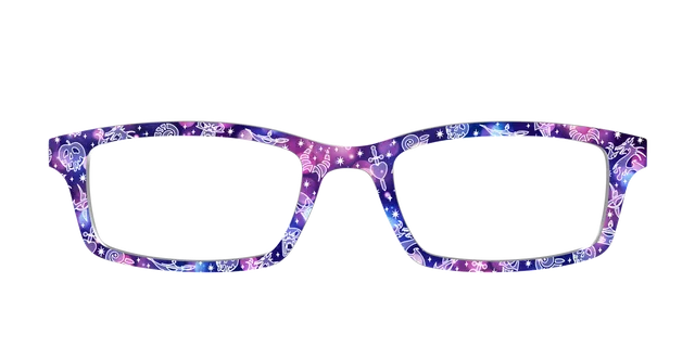 Pair Eyewear Villains Bokeh topper occhiali nero DY54