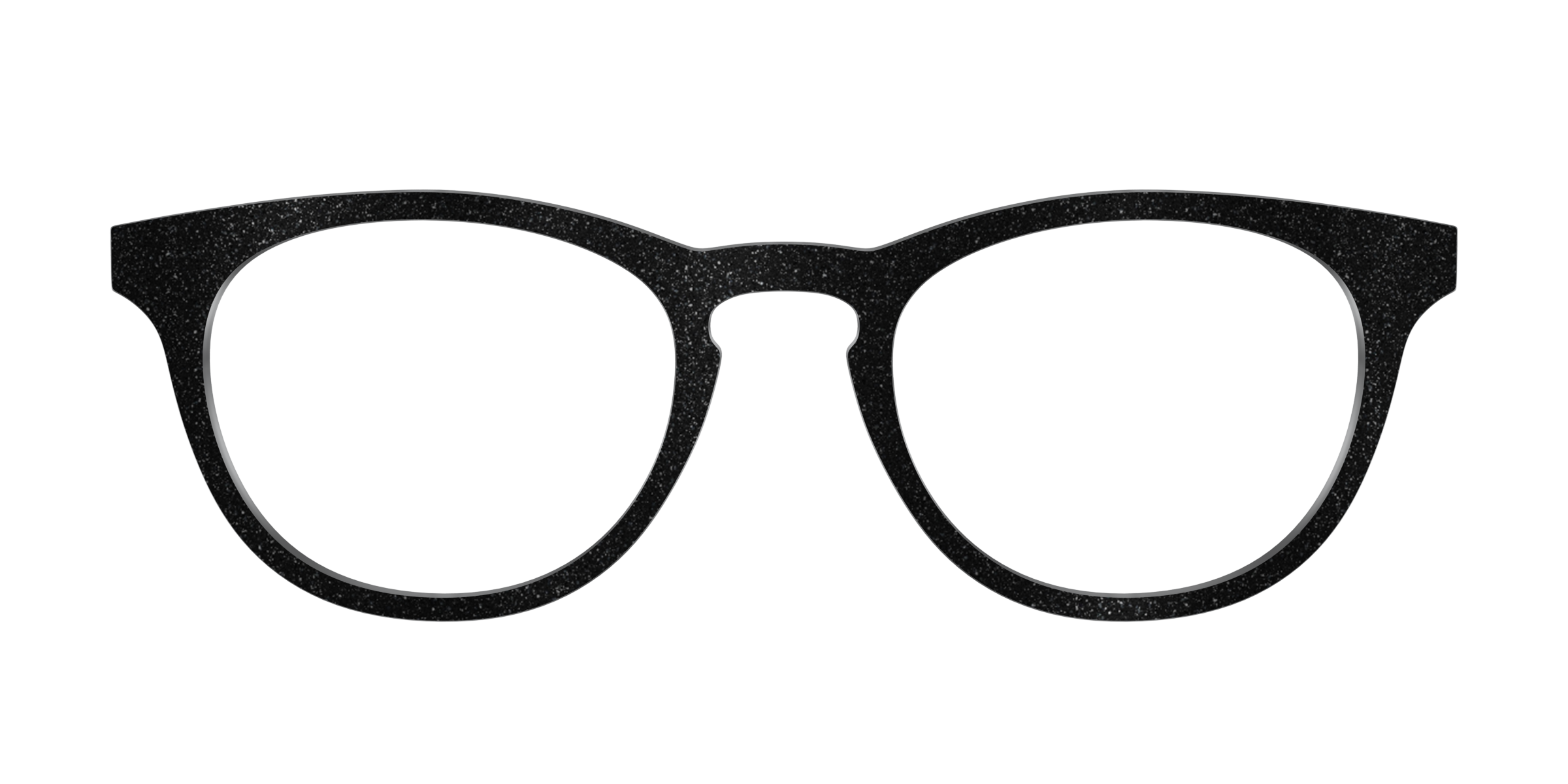 Pair Eyewear Solid Tops The Black Shimmer top nero glitter