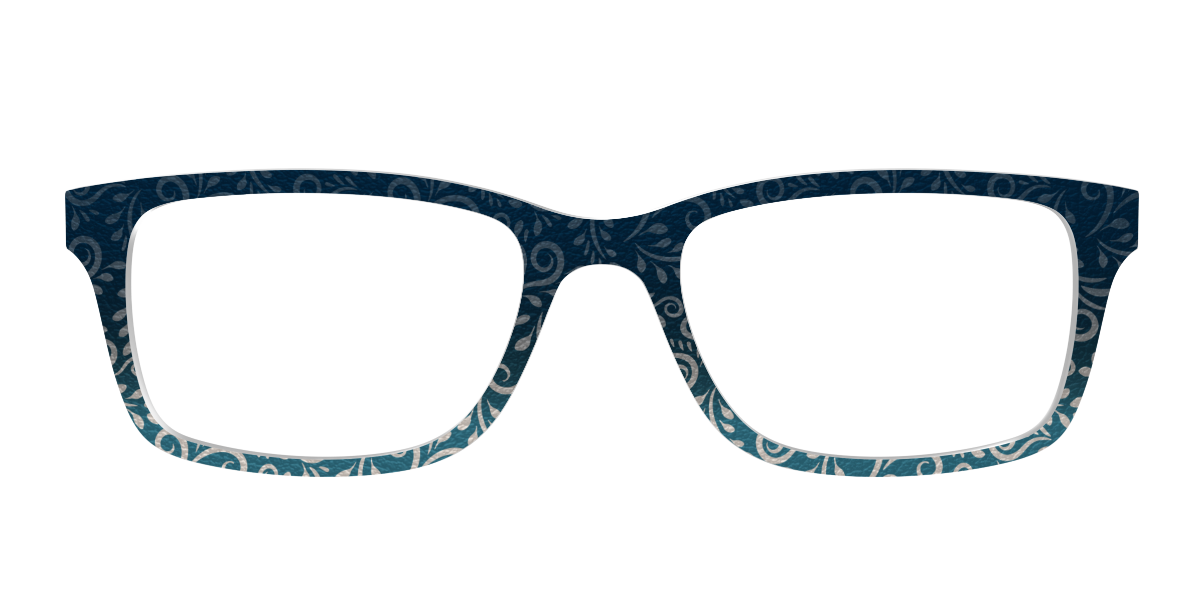 Pair Eyewear Leather Leafwork top magnetico Cedro