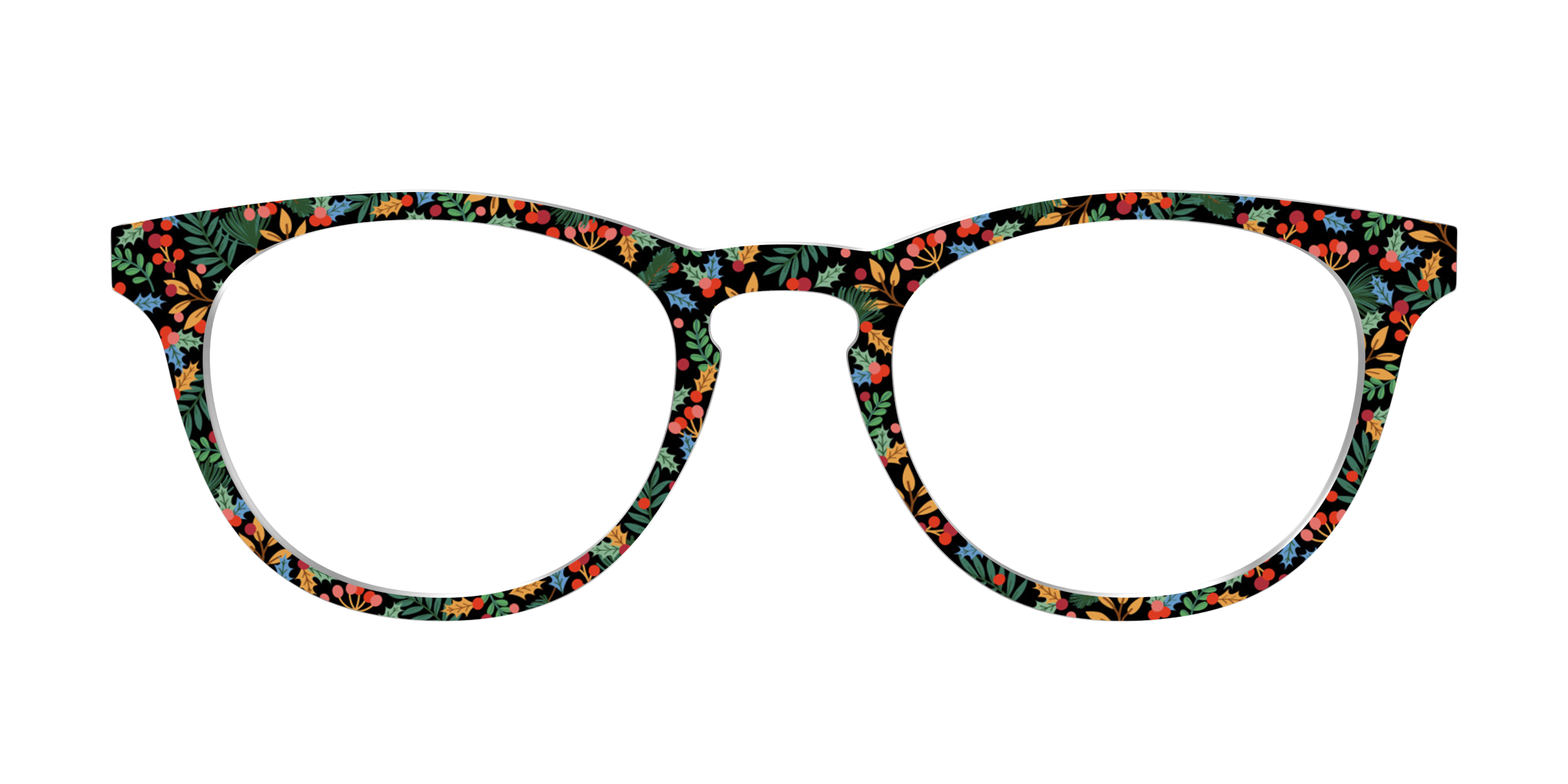 Pair Eyewear Design Tops Holiday Holly cover verde