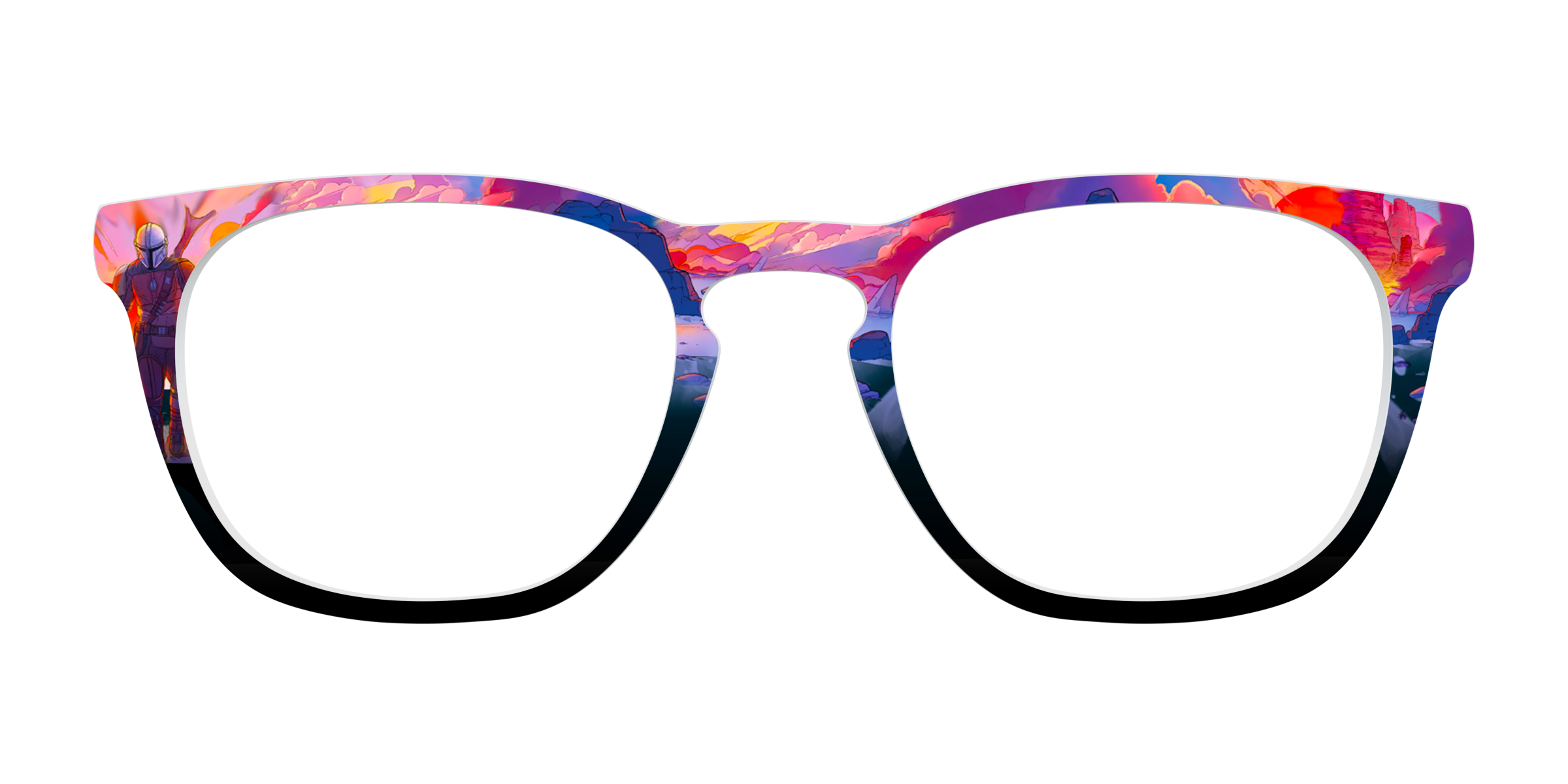 Pair Eyewear Collabs Mandalorian Scenic Split top nero
