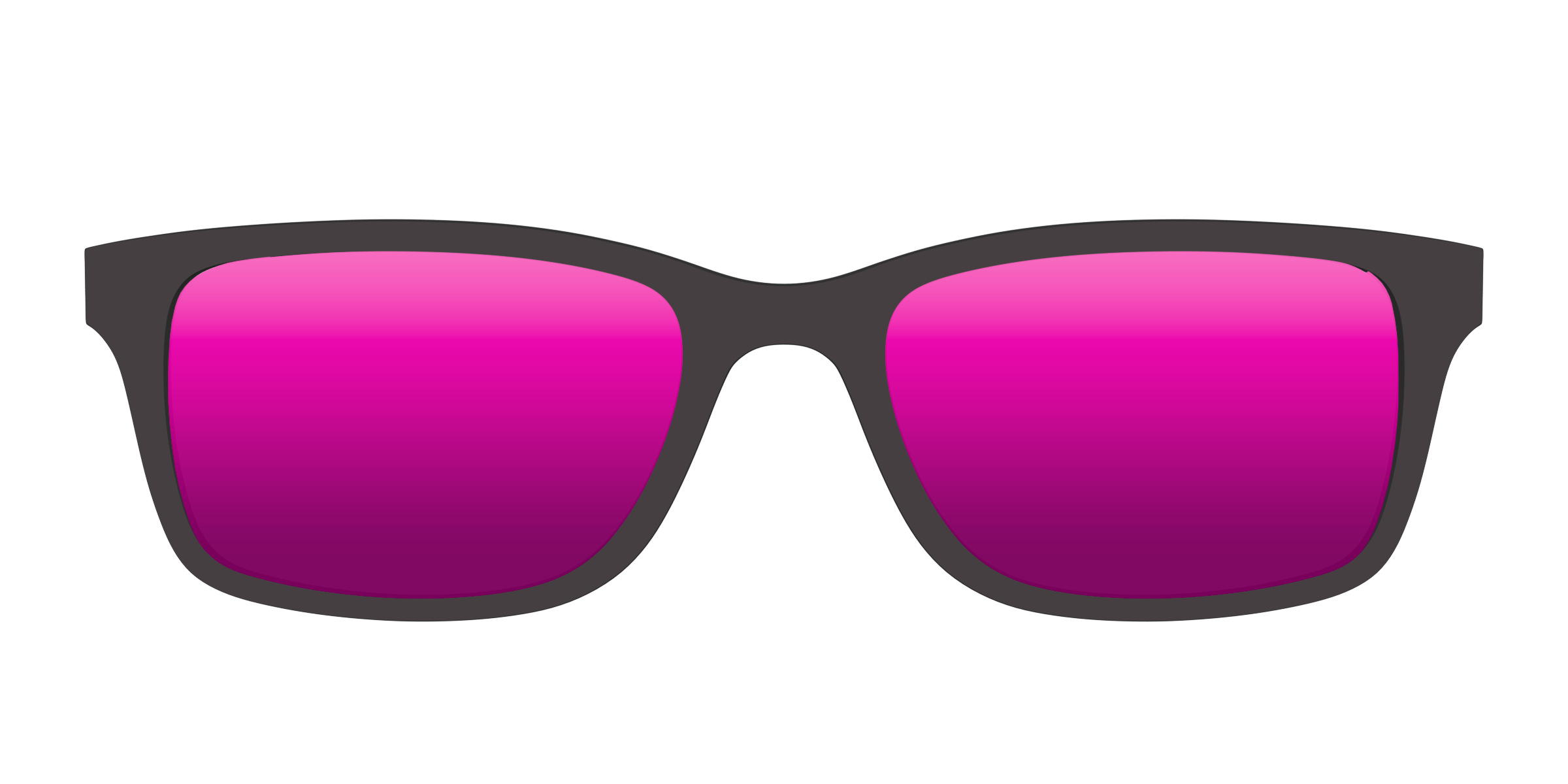 Pair Eyewear Sun Polarized Pink Reflective top sole Serra