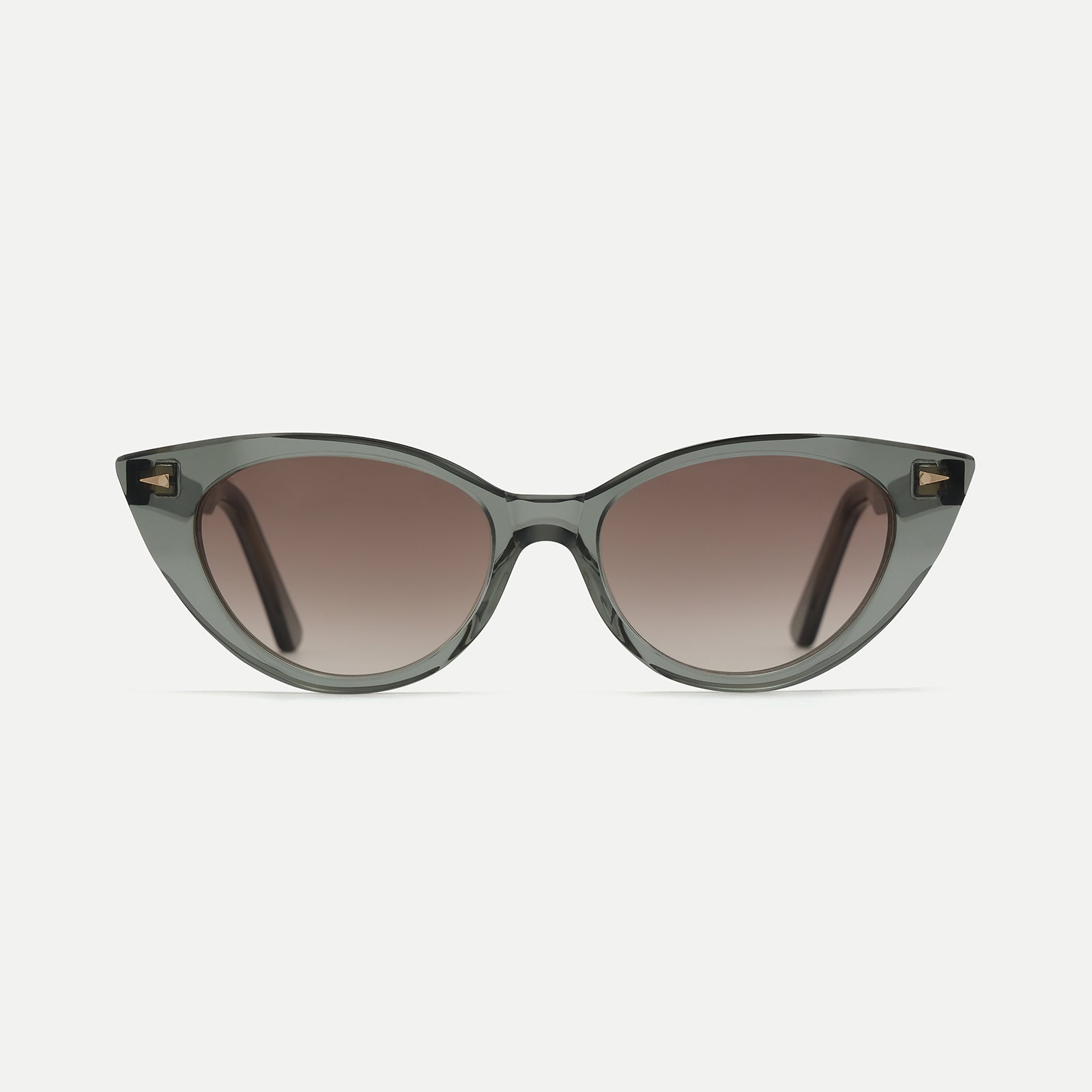 AHLEM Gambetta occhiali da sole nero verde gradiente