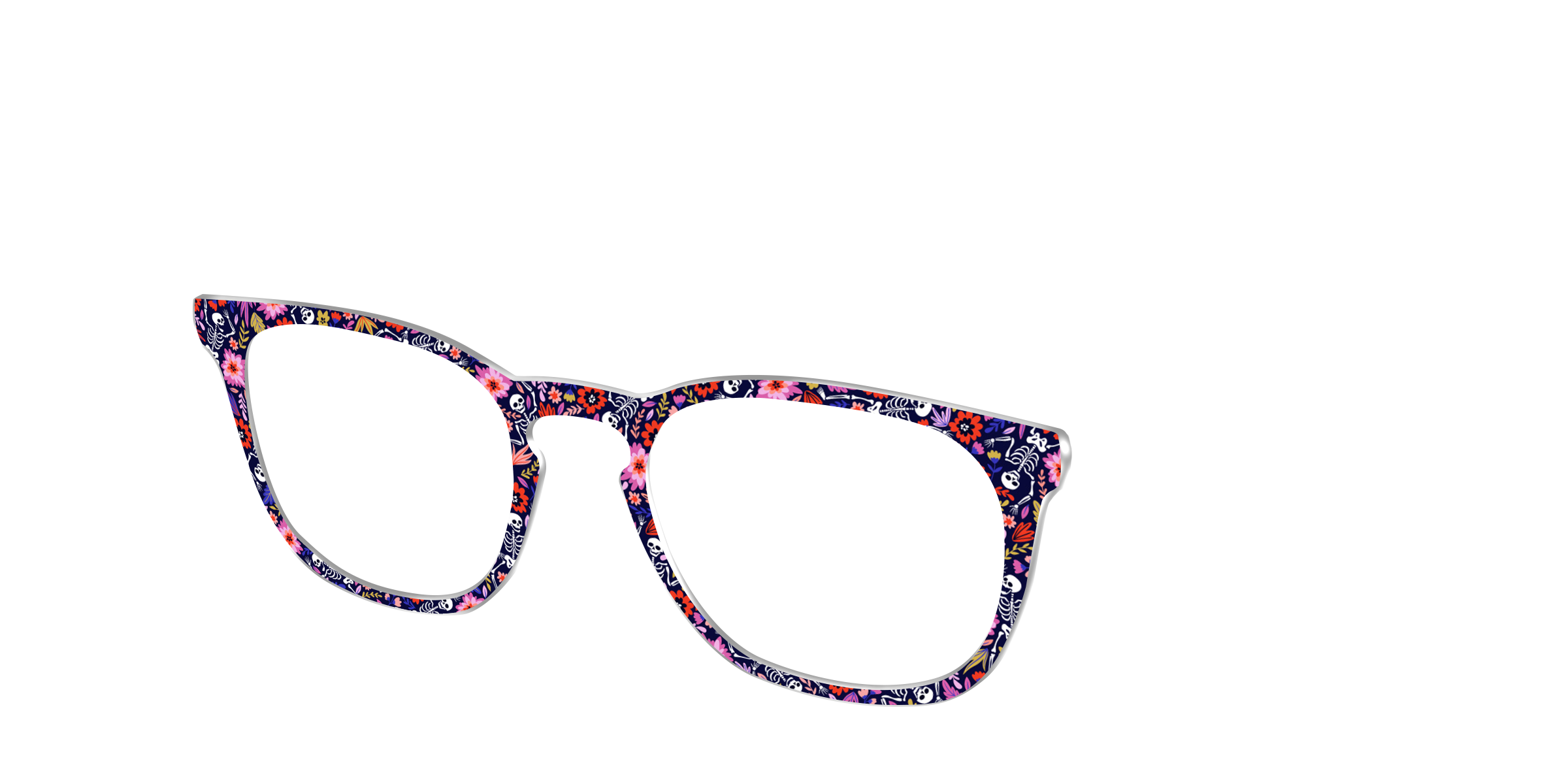 Pair Eyewear Design Tops Bone-Chilling Blossoms top Cedro