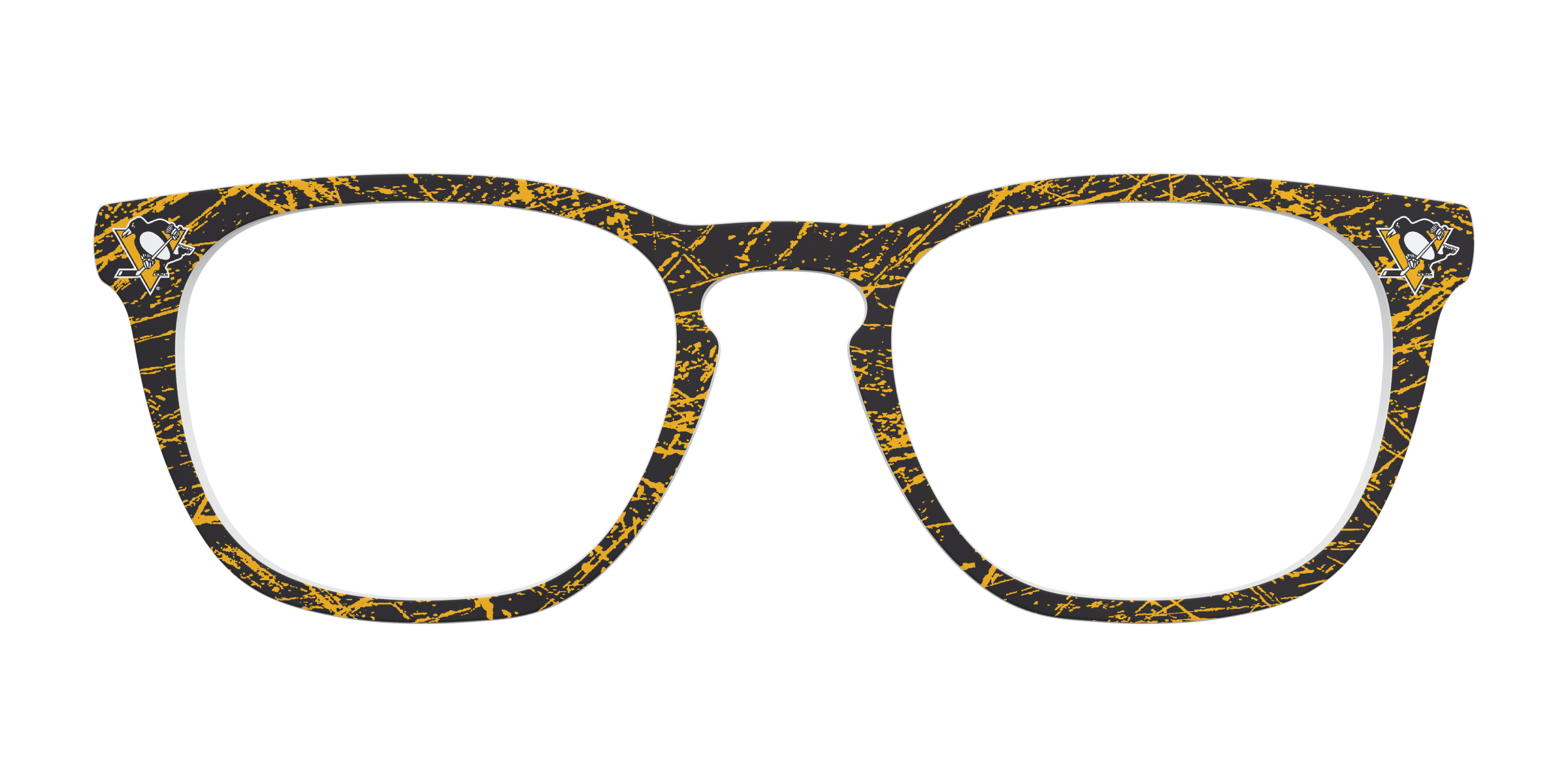 Pair Eyewear School Spirit Penguins Ice top magnetico nero giallo