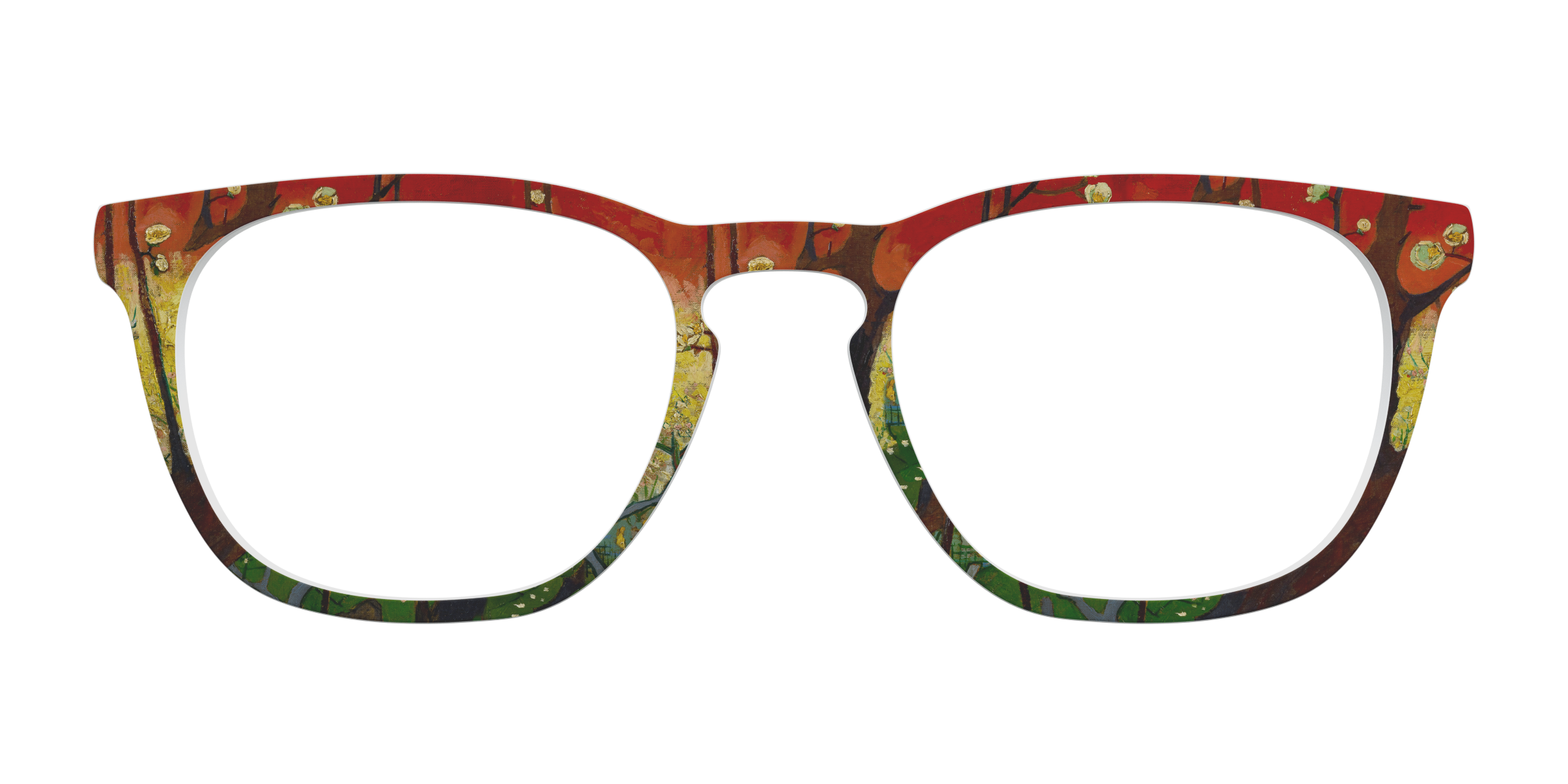 Pair Eyewear Collabs Flowering Plum top occhiali Van Gogh