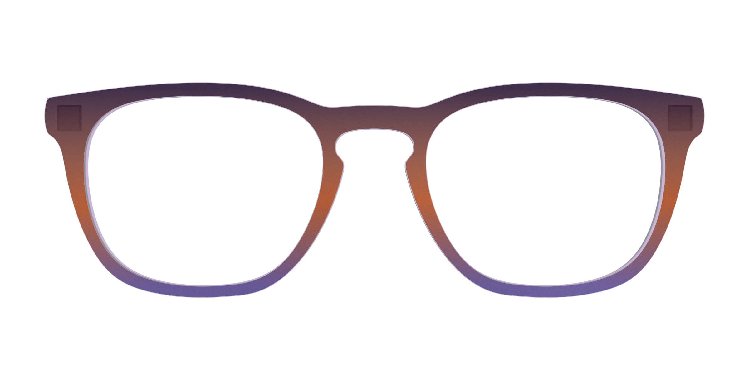 Pair Eyewear Design Tops Matte Midnight Violet topper sfumato