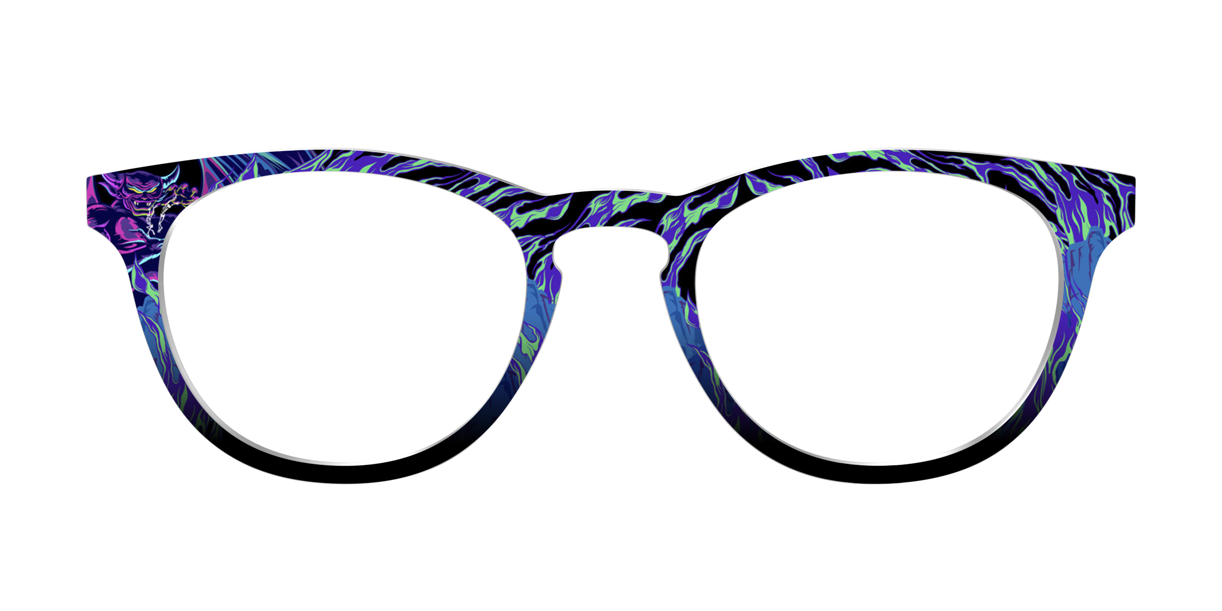 Pair Eyewear Collabs Fantasia's Chernabog top occhiali DY72
