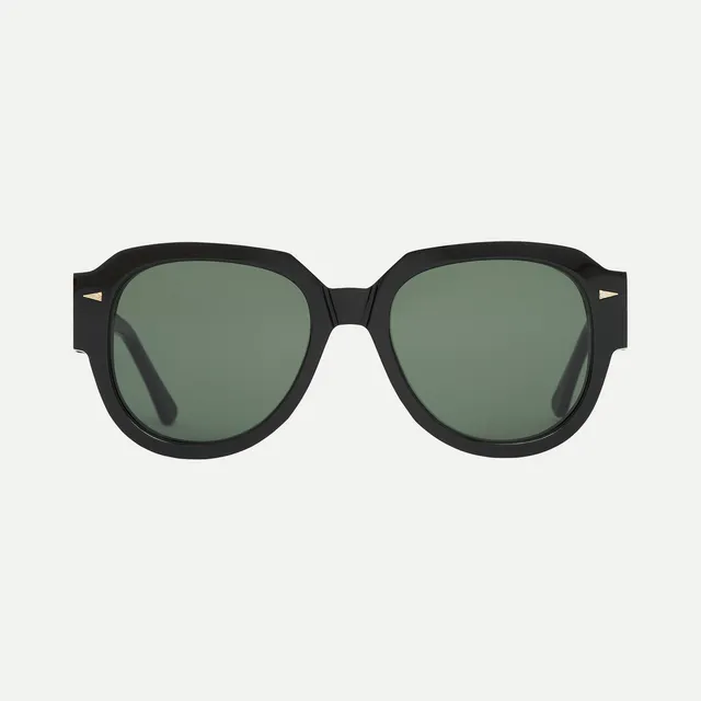 AHLEM Galliera occhiali da sole verde scuro grigio