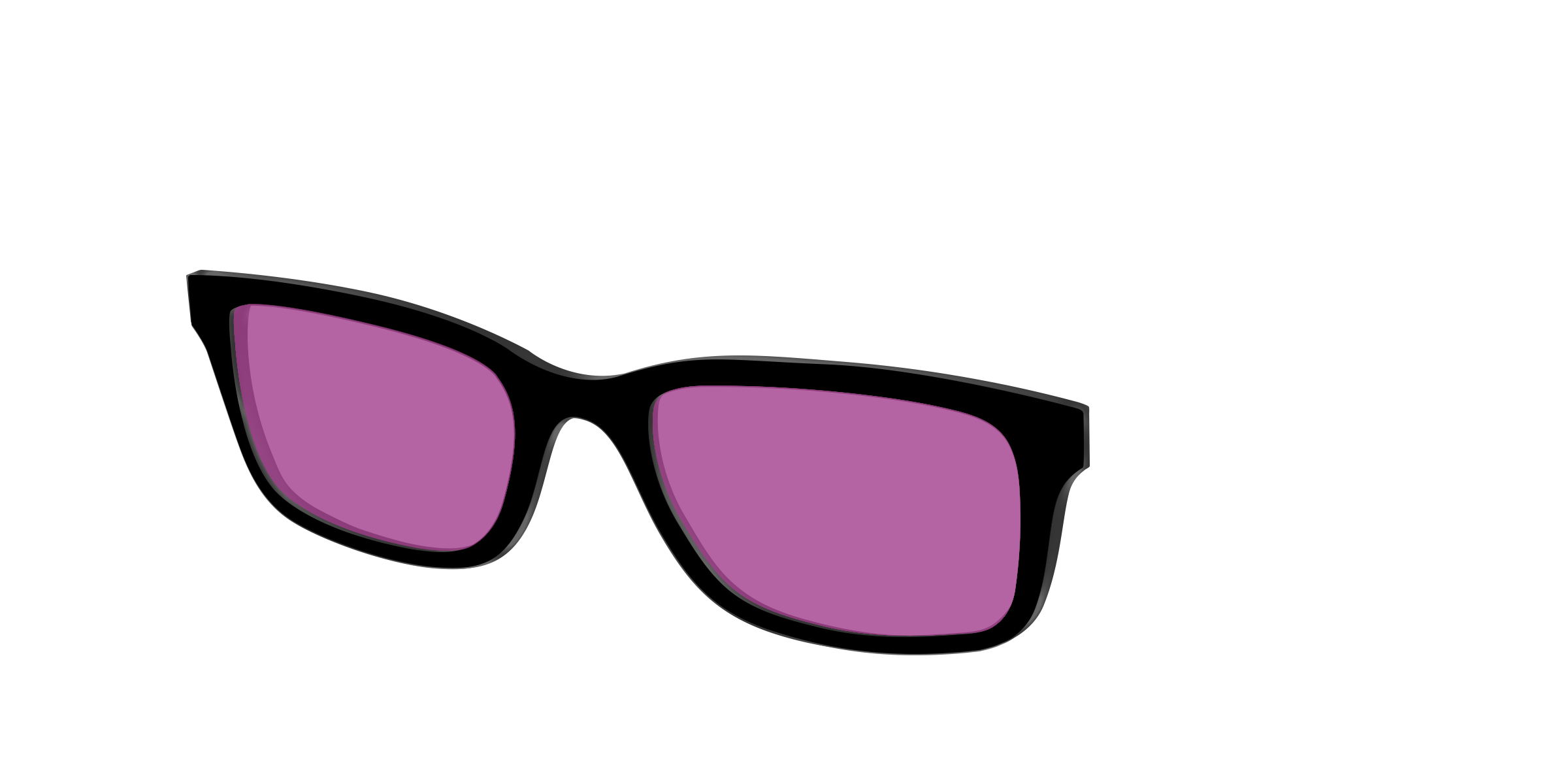 Pair Eyewear Performance Black Violet Golf top sportivo
