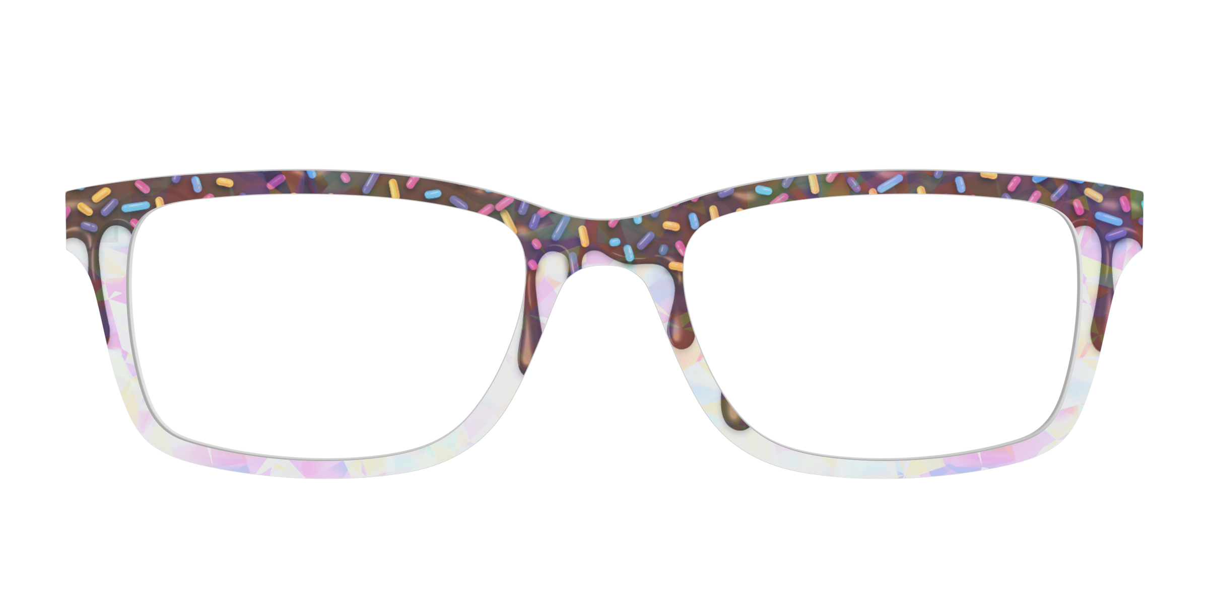 Pair Eyewear Holographic Milkshake top magnetico olografico