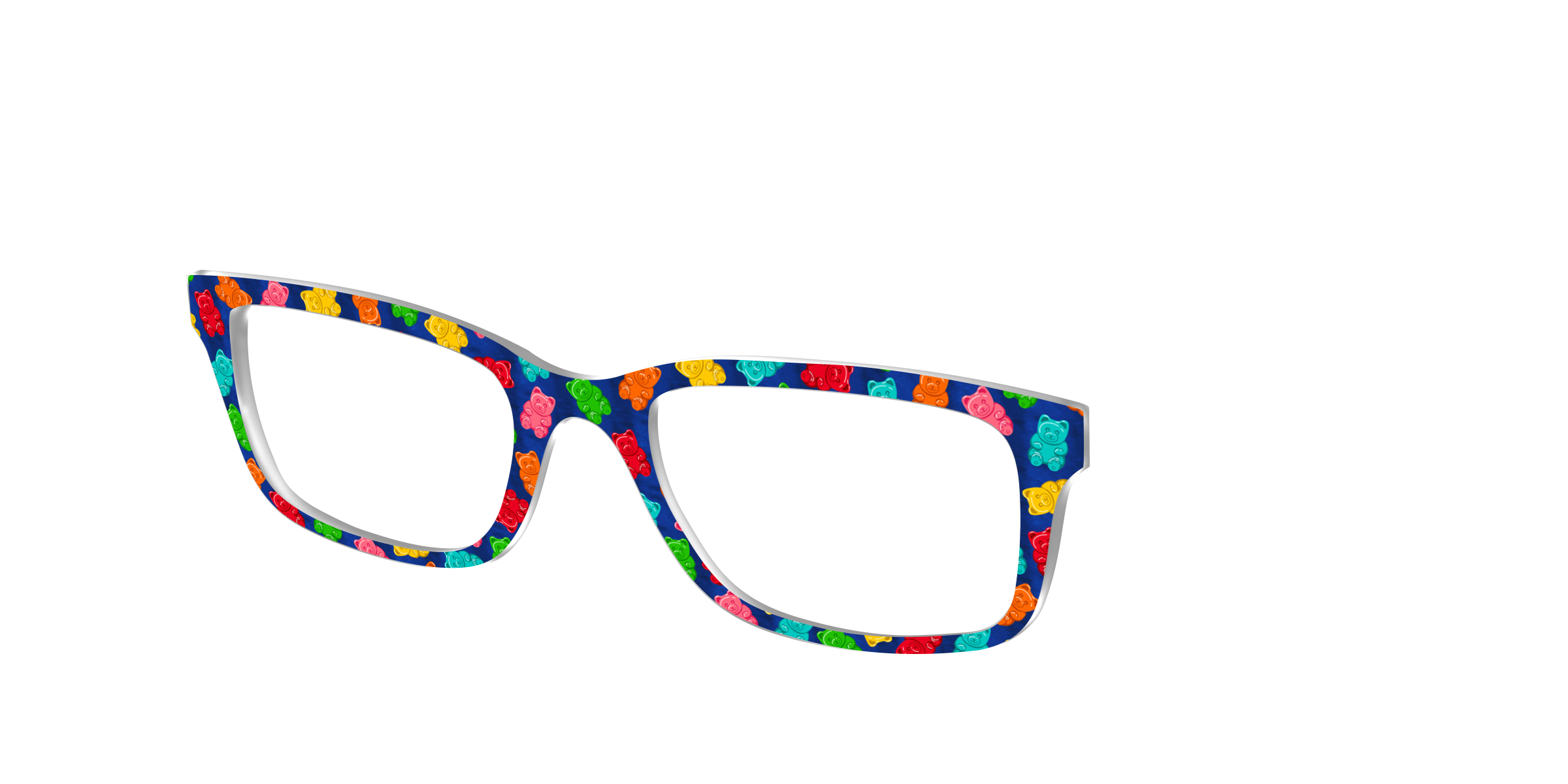 Pair Eyewear Design Tops Gummy Candies top colorato caramelle