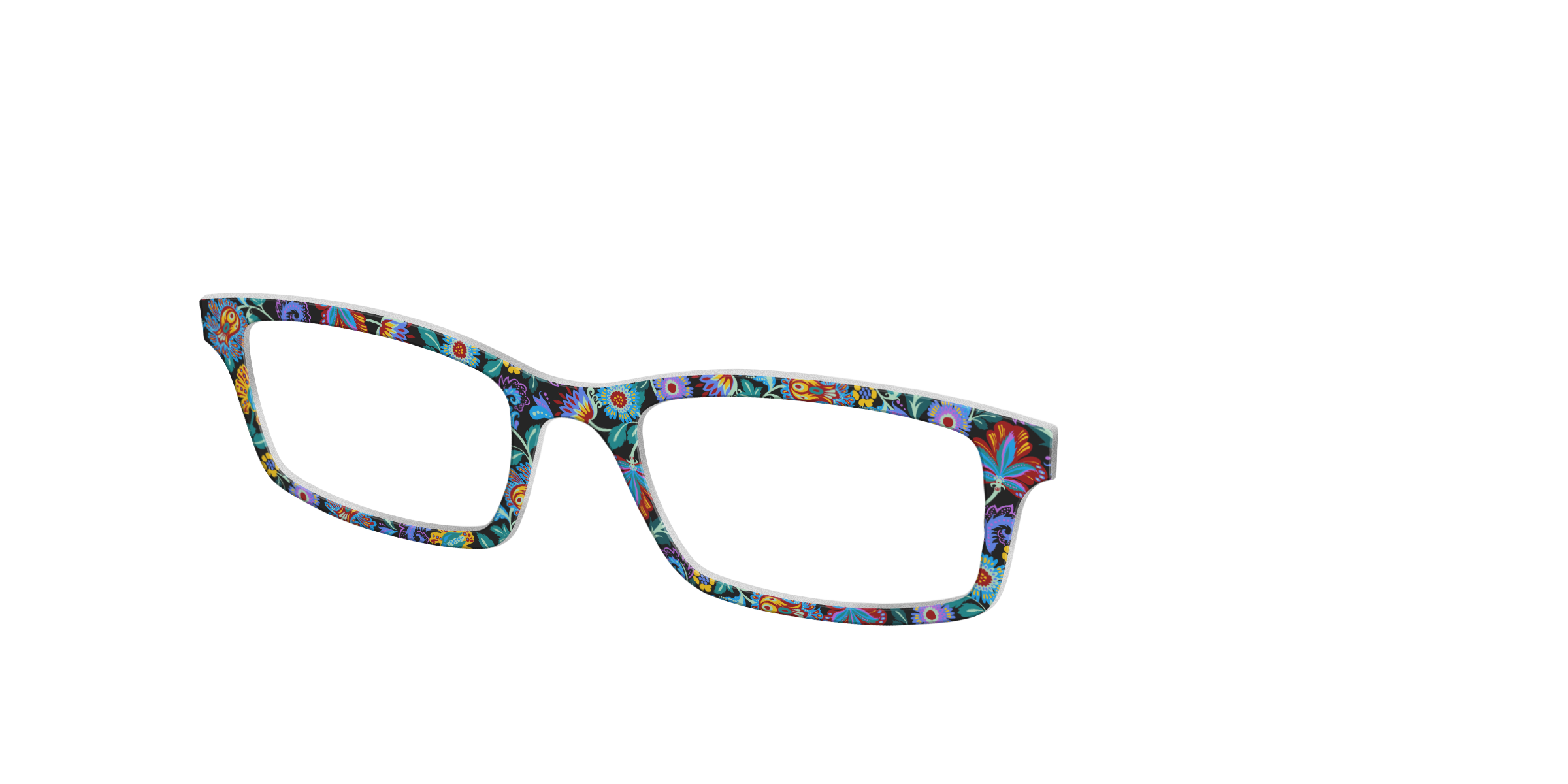 Pair Eyewear Collabs The Flora & Fauna top occhiali fantasia