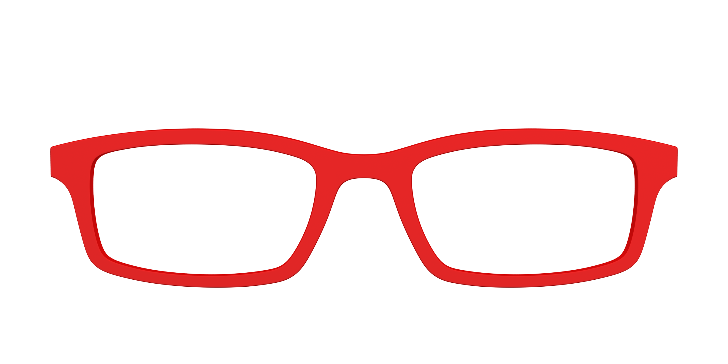 Pair Eyewear Solid Tops The Red top magnetico rosso tinta unita