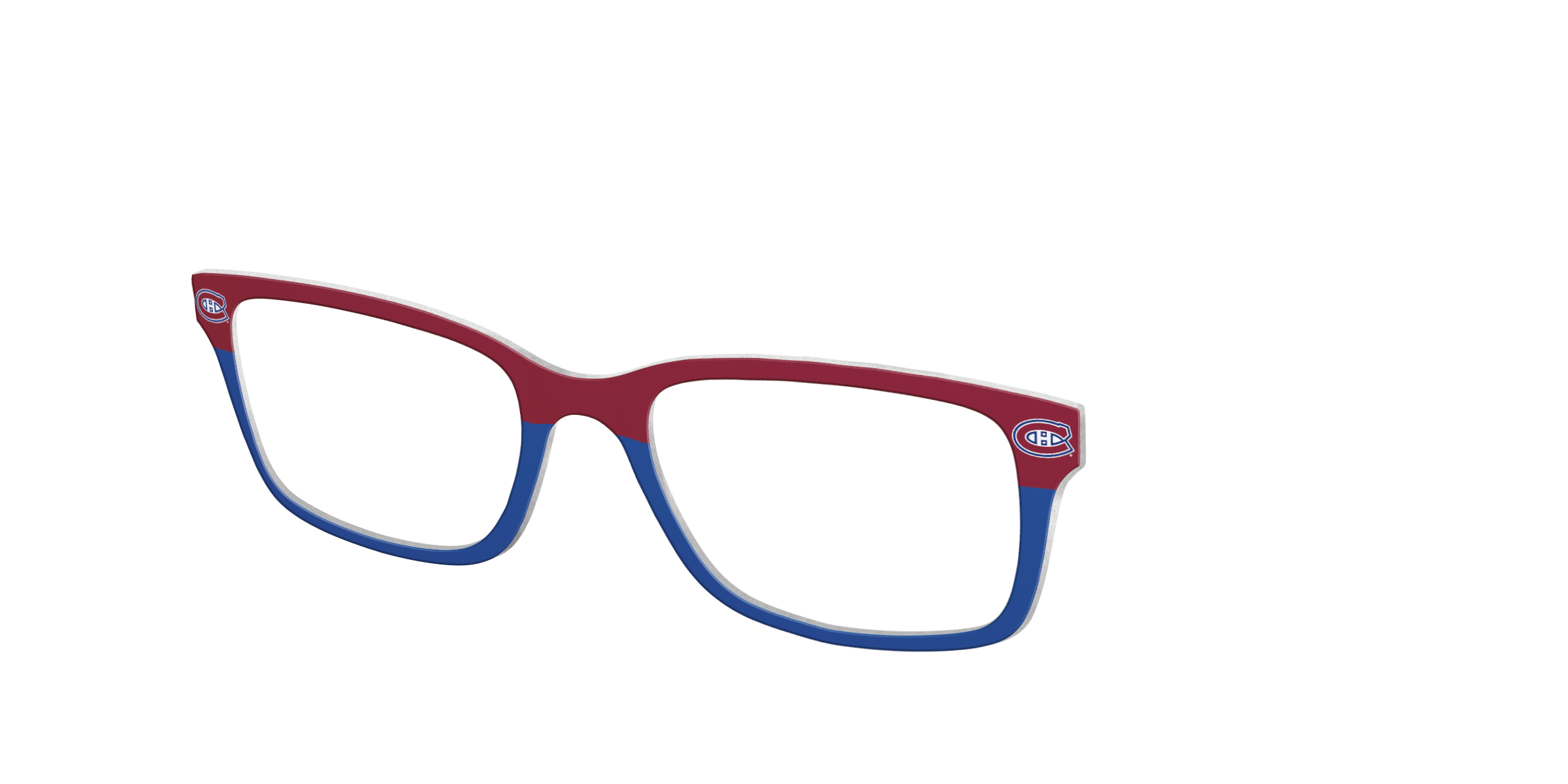 Pair Eyewear School Spirit The Canadiens Split top per occhiali blu rosso