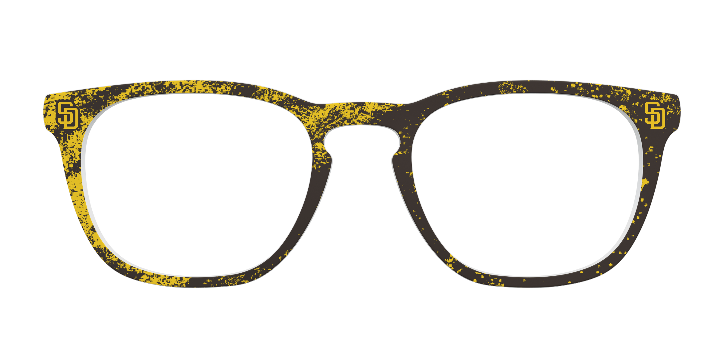 Pair Eyewear School Spirit Padres Home Run top occhiali giallo