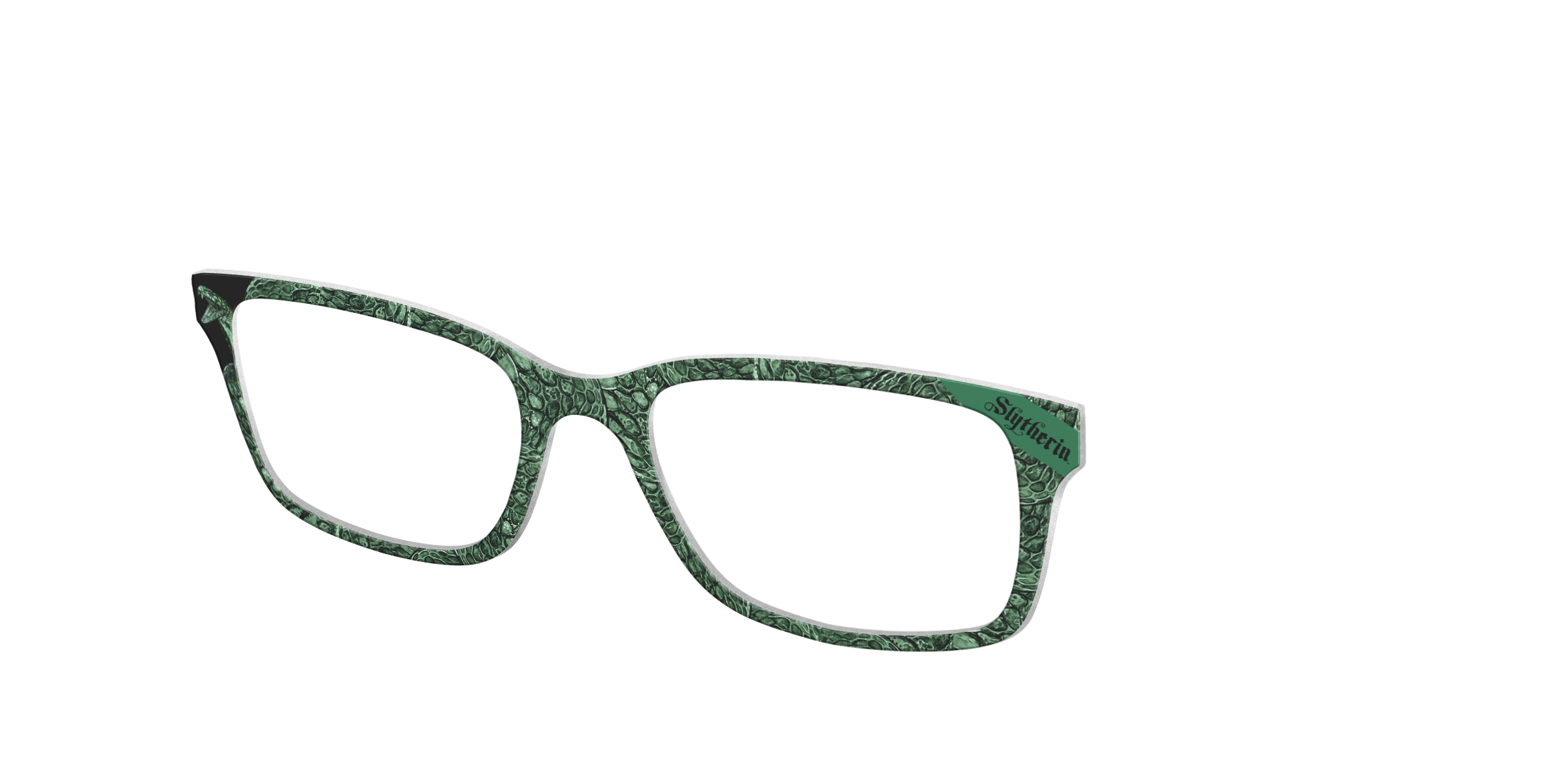 Pair Eyewear Collabs Slytherin Serpent top occhiali verde