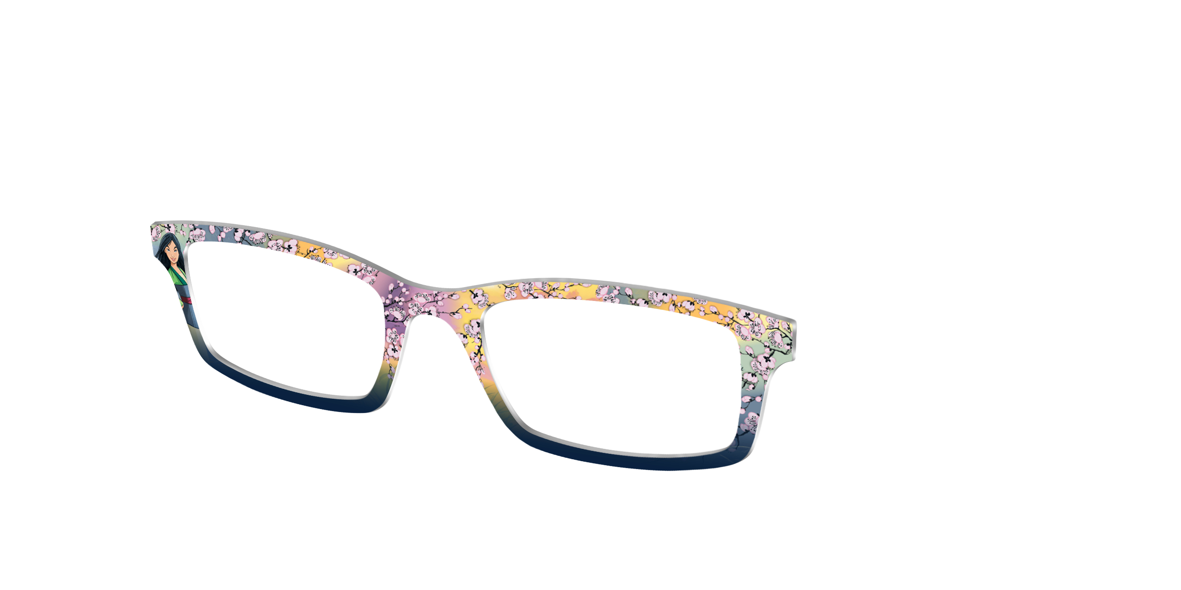 Pair Eyewear Collabs Mulan Plum Blossoms top occhiali rosa