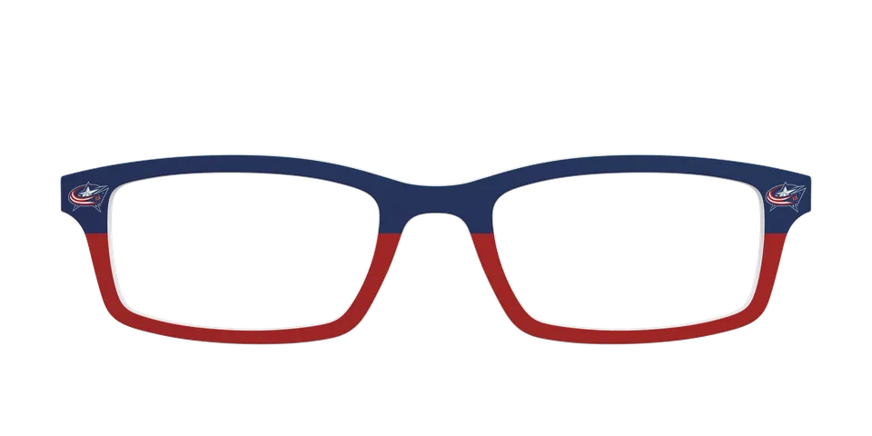 Pair Eyewear School Spirit The Blue Jackets Split top Cedro NHL
