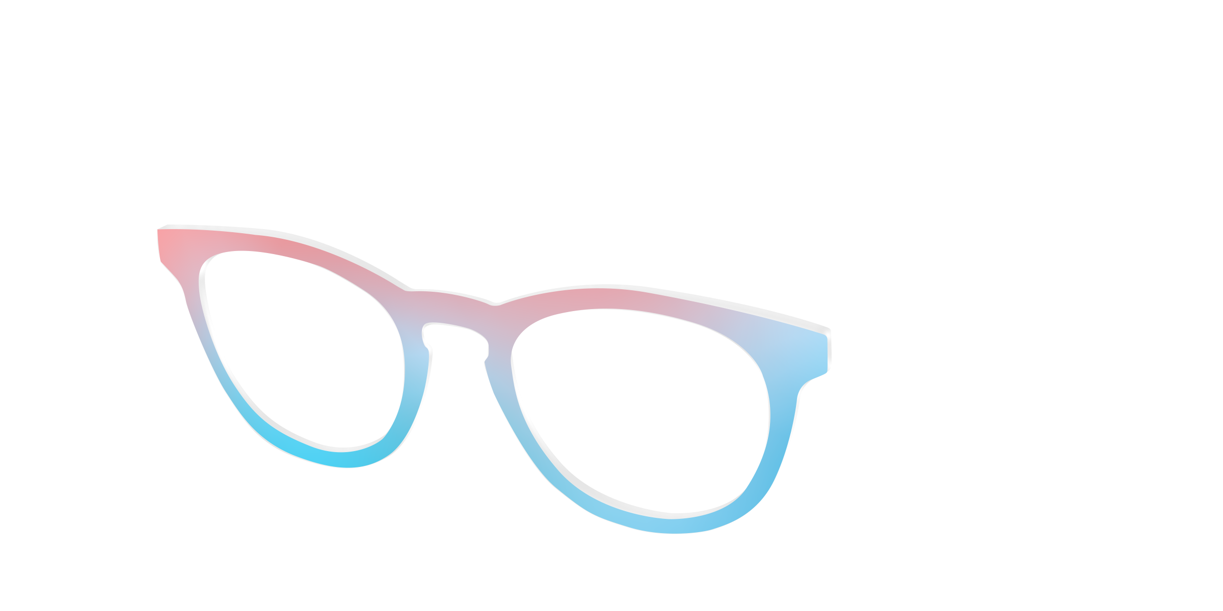 Pair Eyewear Solid Tops Daybreak Ombre top sfumato tinta unita
