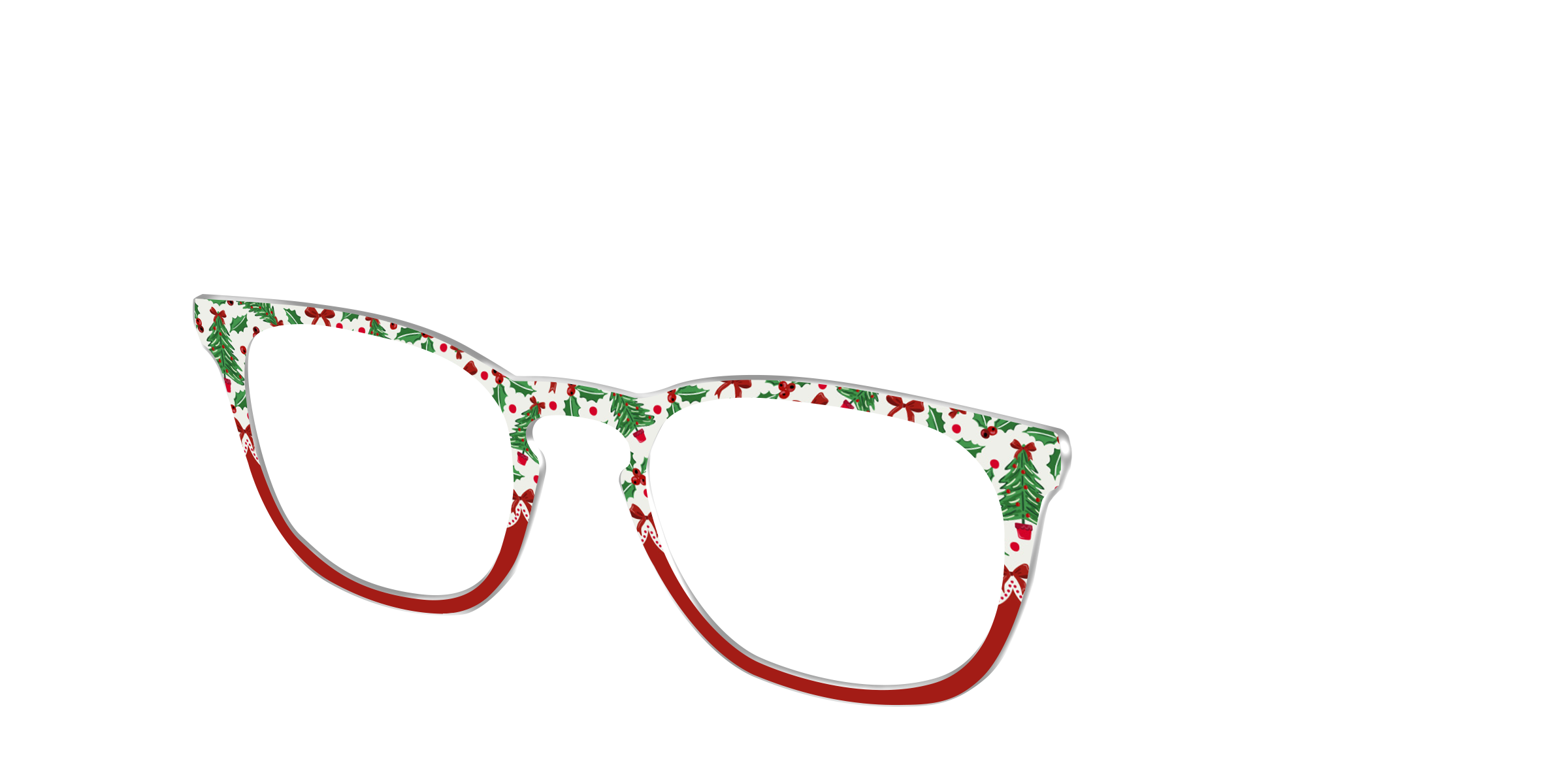 Pair Eyewear Design Tops Holly Jolly Split top magnetico