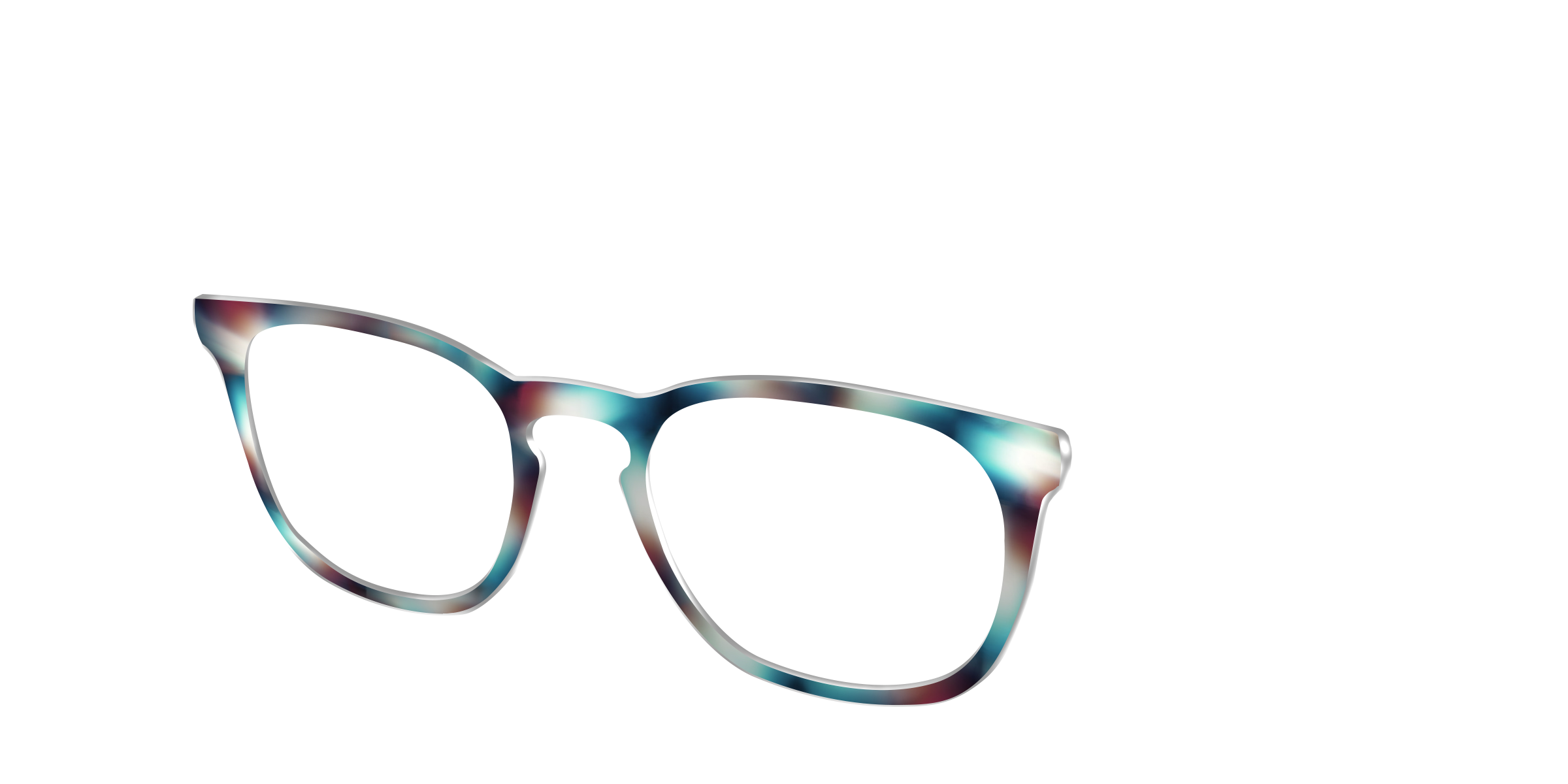 Pair Eyewear Design Tops Sorcery Gradient top viola sfumato