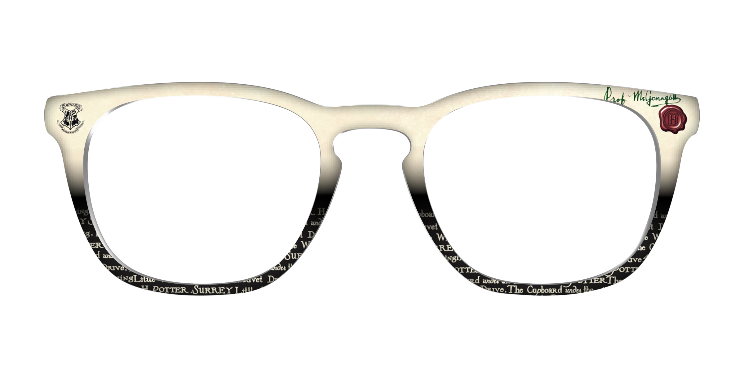Pair Eyewear Collabs Hogwarts Acceptance Letter Topper Cedro