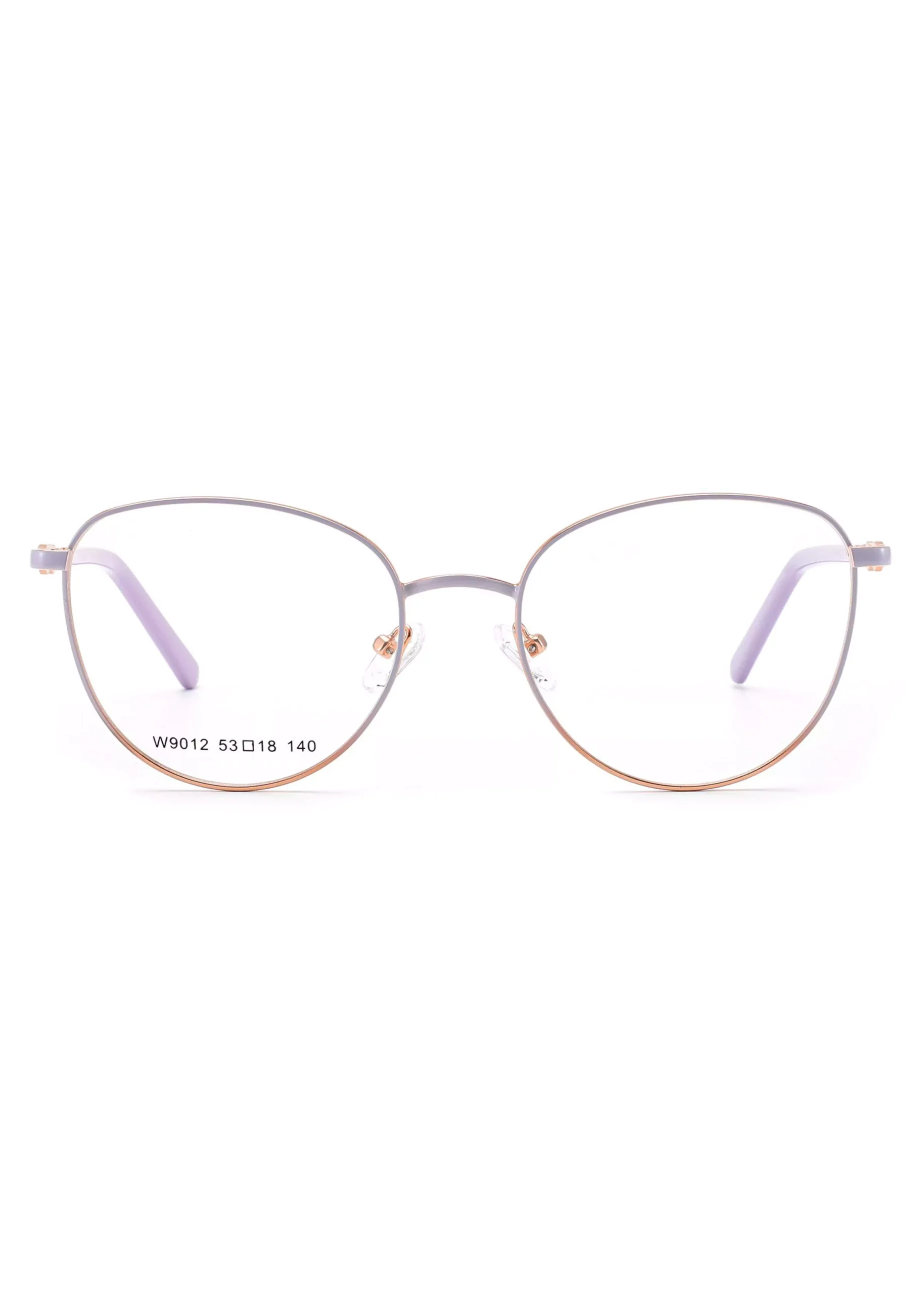 Ouyuan Eyewear W9012 montatura occhiali rotonda cangiante