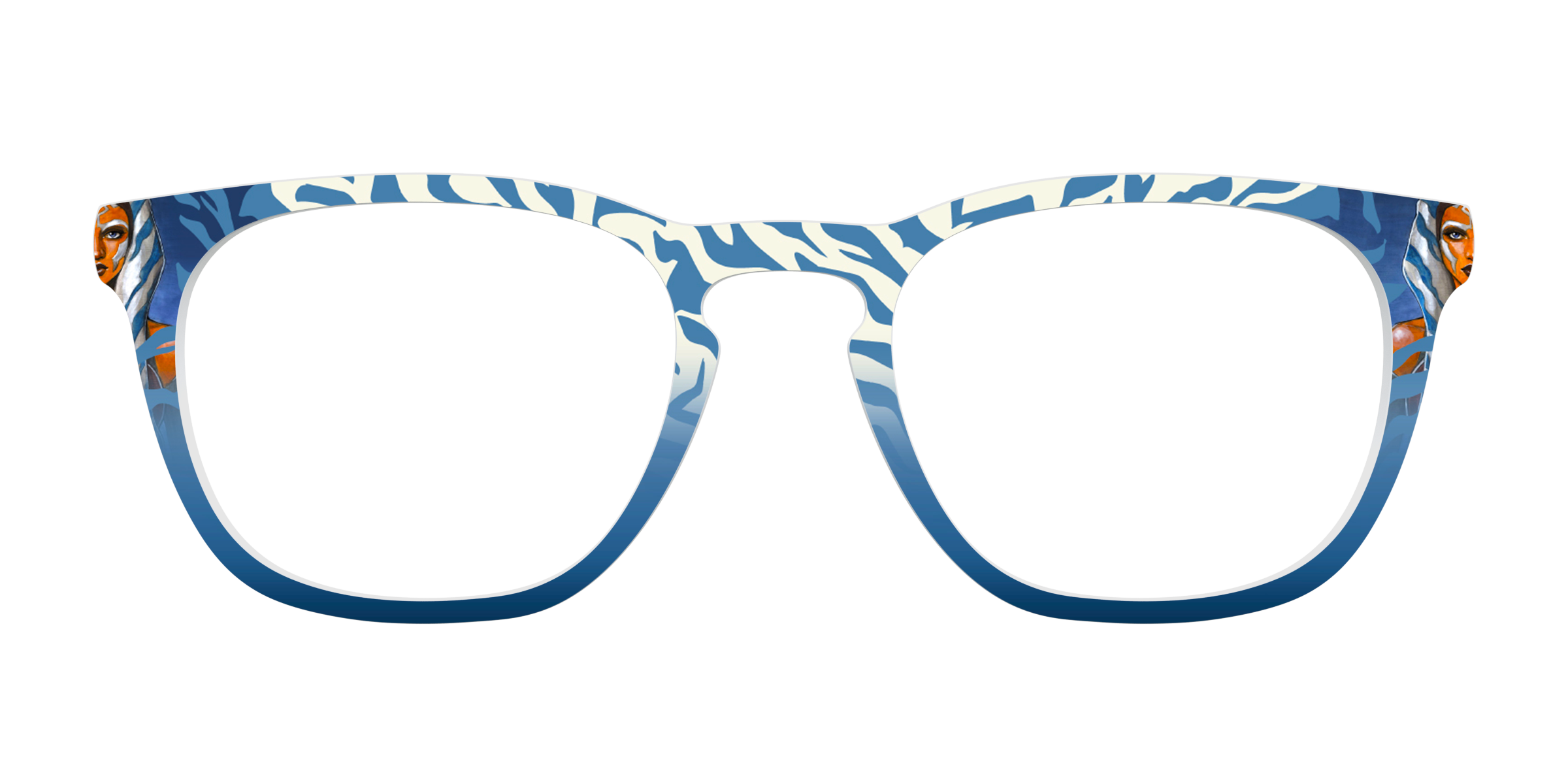Pair Eyewear Collabs Ahsoka Tano cover occhiali fantasia blu