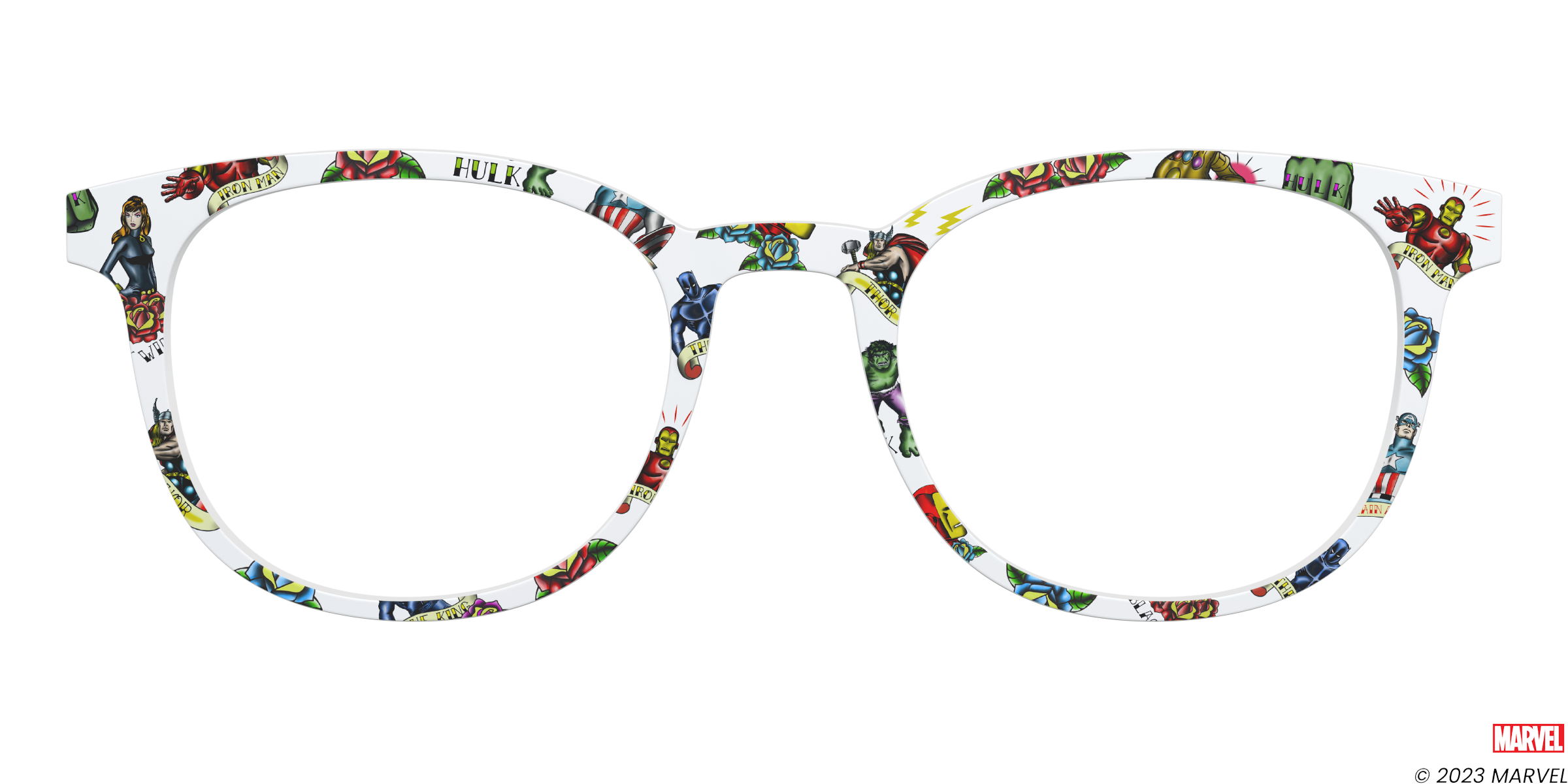 Pair Eyewear Collabs Marvel Comics Ink top magnetico MR9